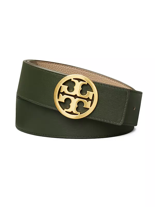 1.5 Miller Metallic Belt: Women's Designer Belts