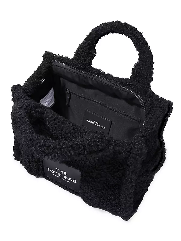 Marc Jacobs Black Medium The Teddy Tote Bag