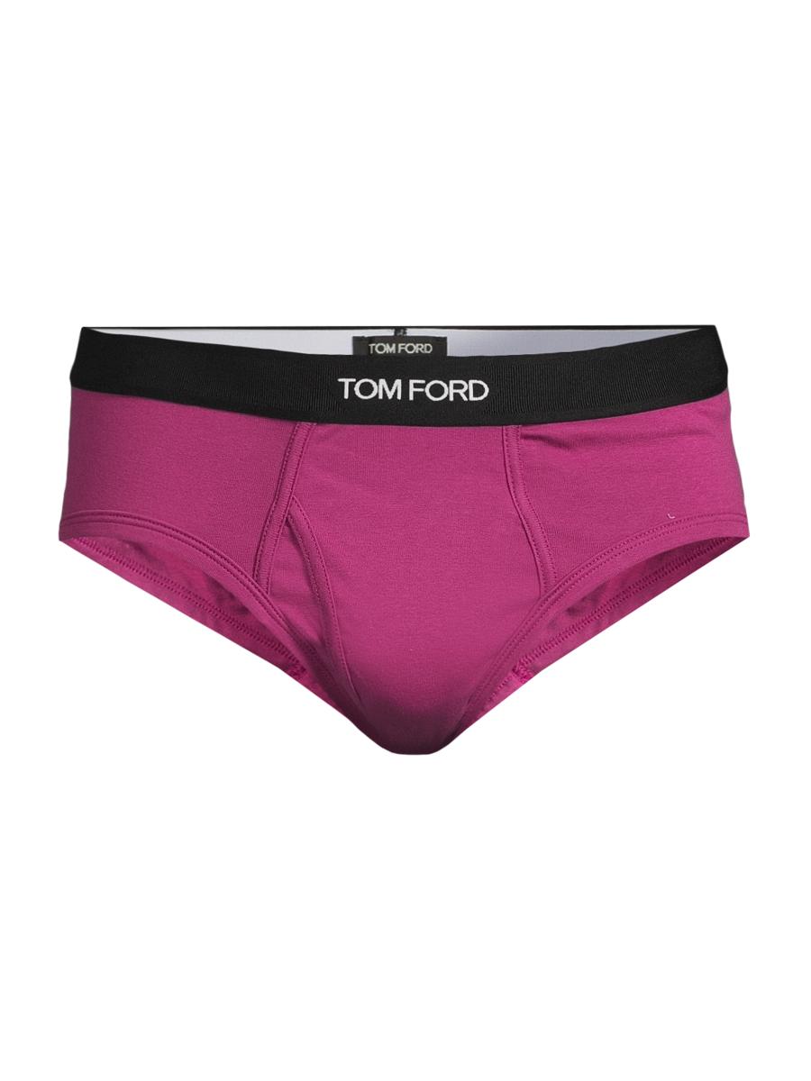 【送料&関税込】Tom Ford Underwear TOM FORD Stretch-Cotton Logo Briefs | Saks Fifth Avenue