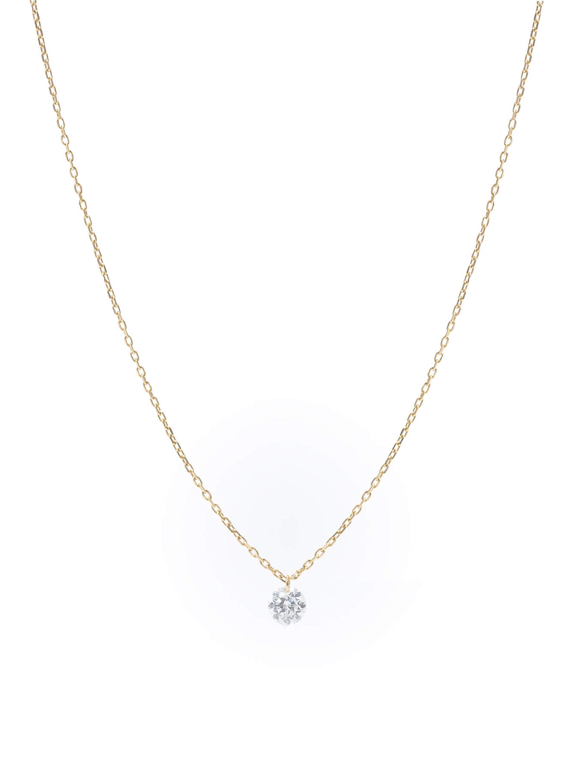 Persée Women's Danaé 18K Yellow Gold & 1 Diamond Necklace - Gold
