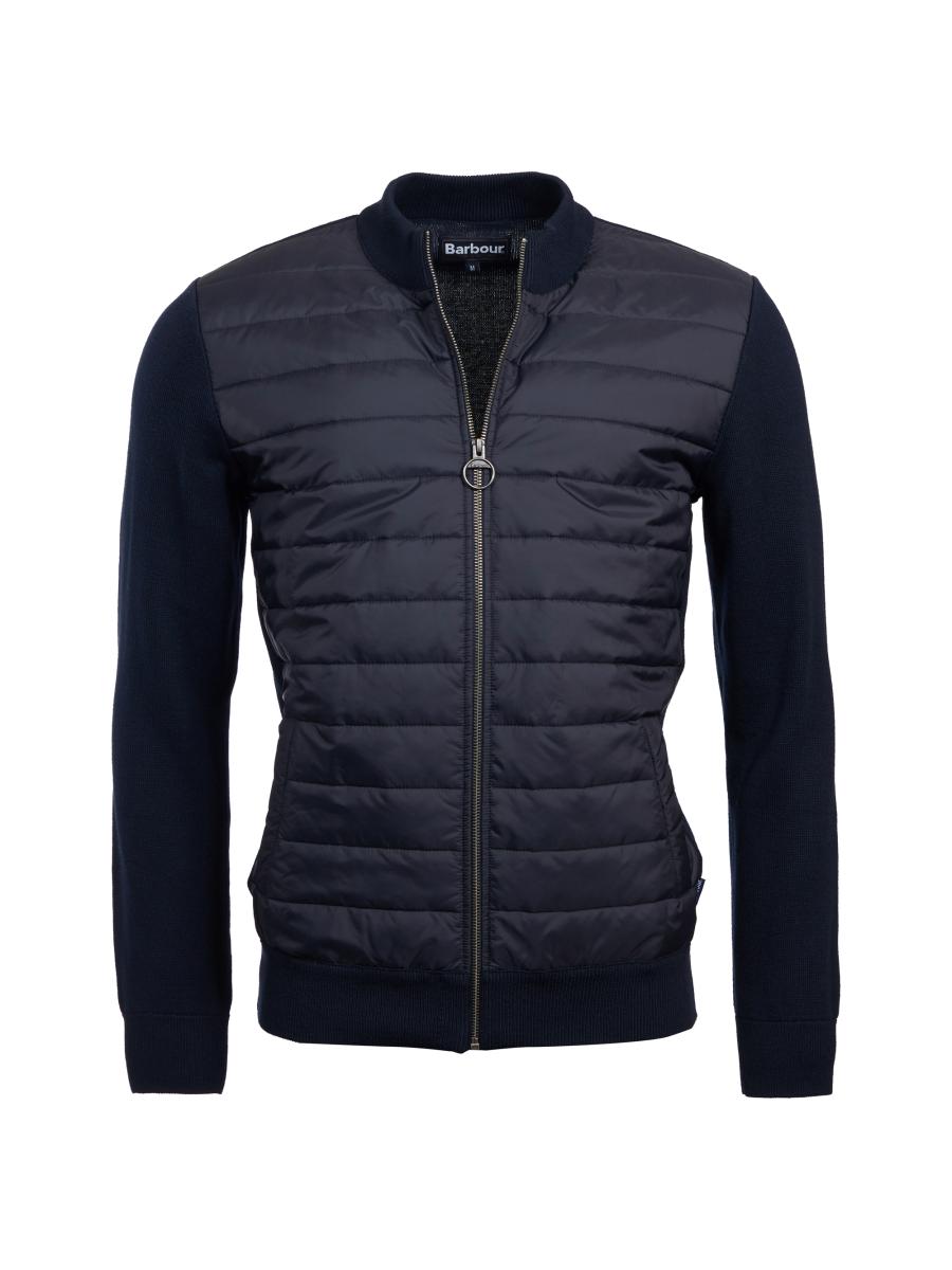 Barbour Barbour Carn Baffle Zip Cardigan | Saks Fifth Avenue