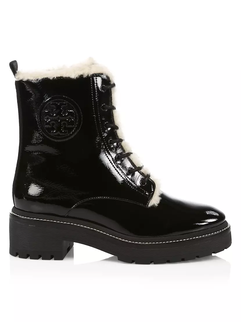 NEW Authentic Tory Burch Miller 50MM lug sole Bootie Women's
