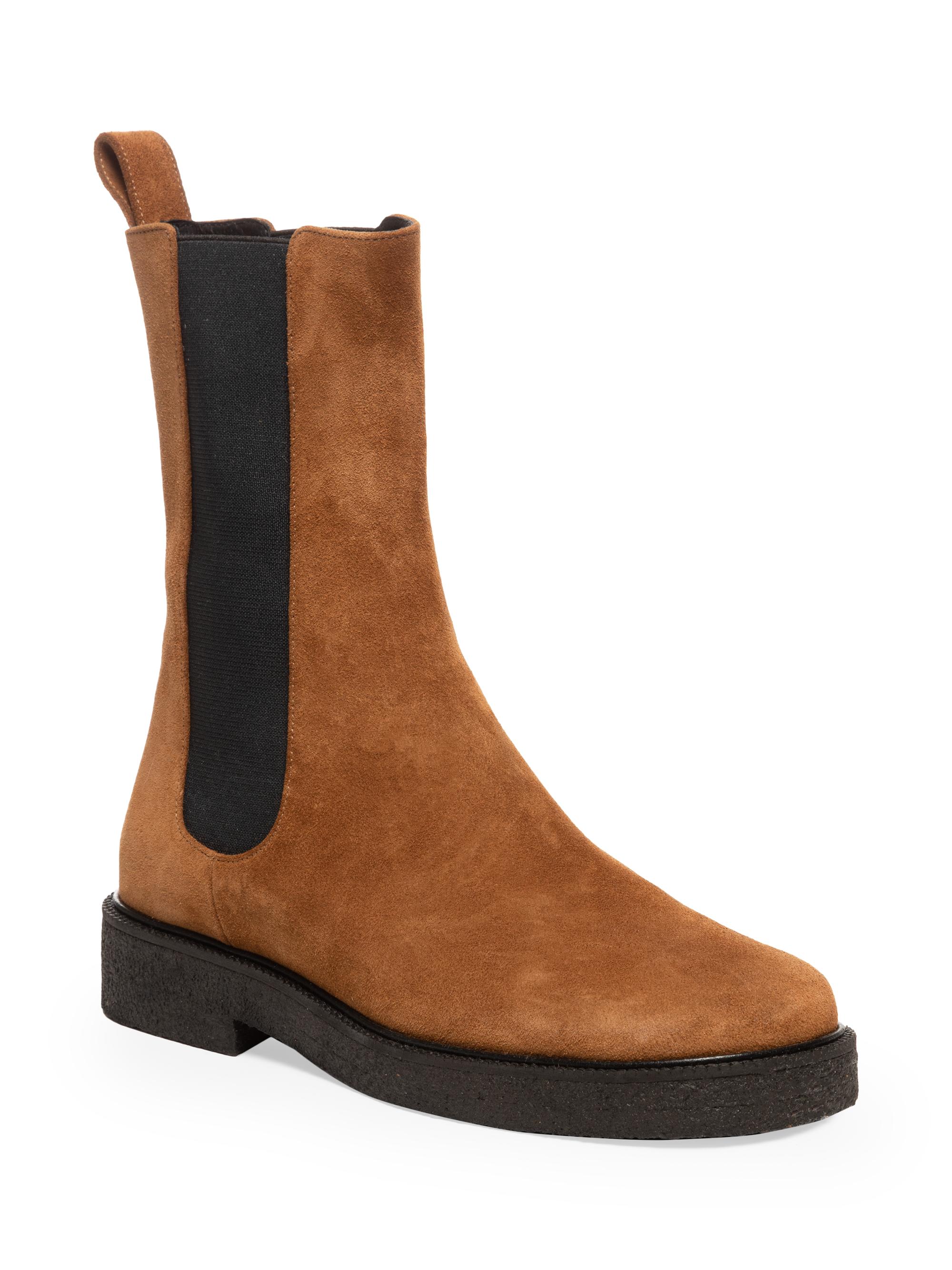 Staud Palamino Suede Chelsea Boots Saks Fifth Avenue