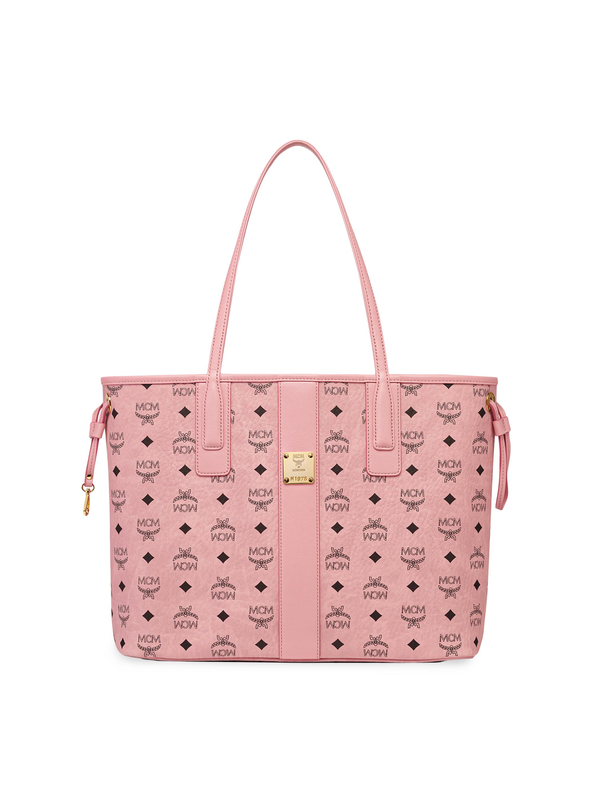 MCM Small Liz Reversible Visetos Tote Bag | Saks Fifth Avenue