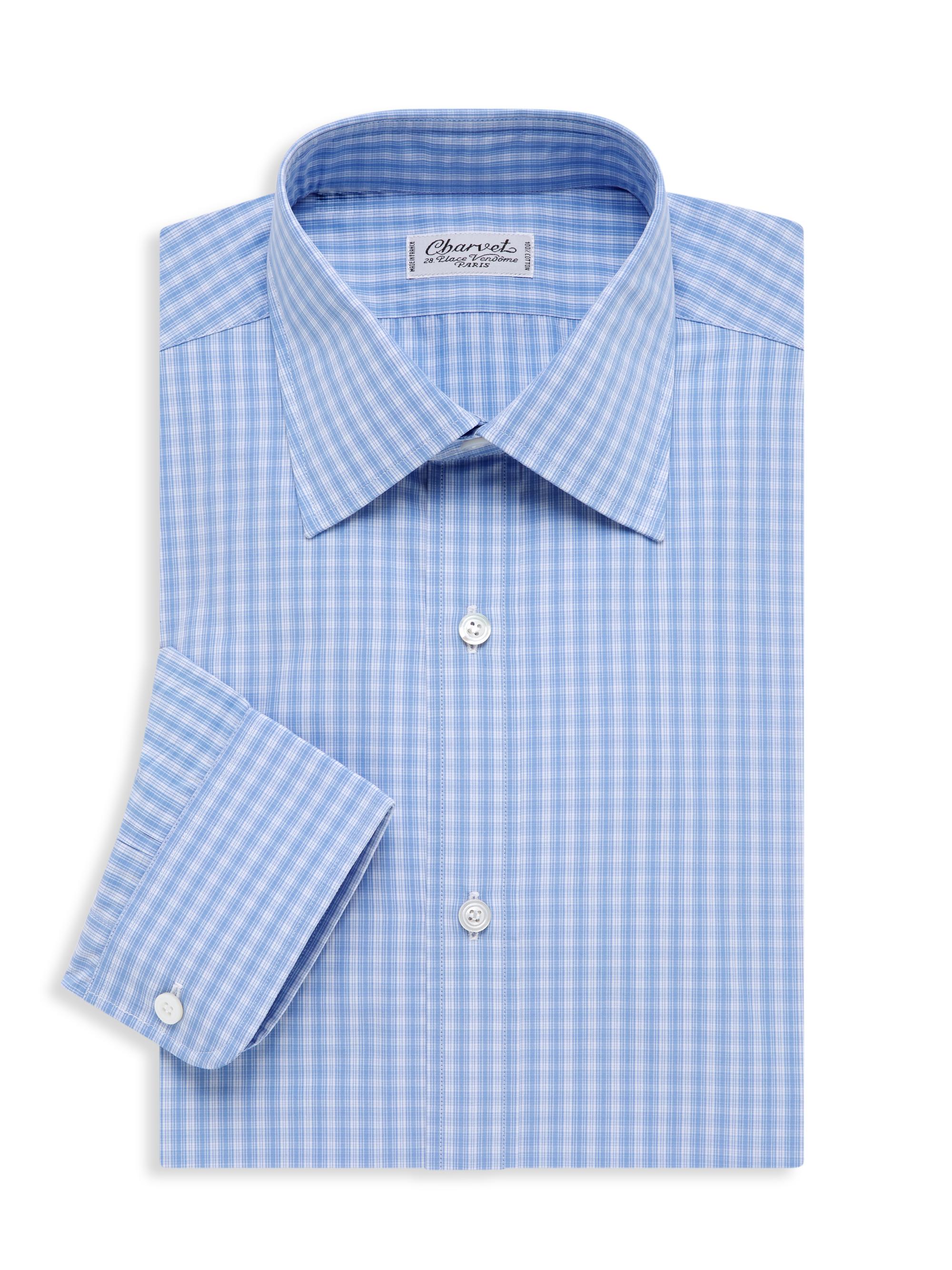 Small Picnic Plaid Dress Shirt