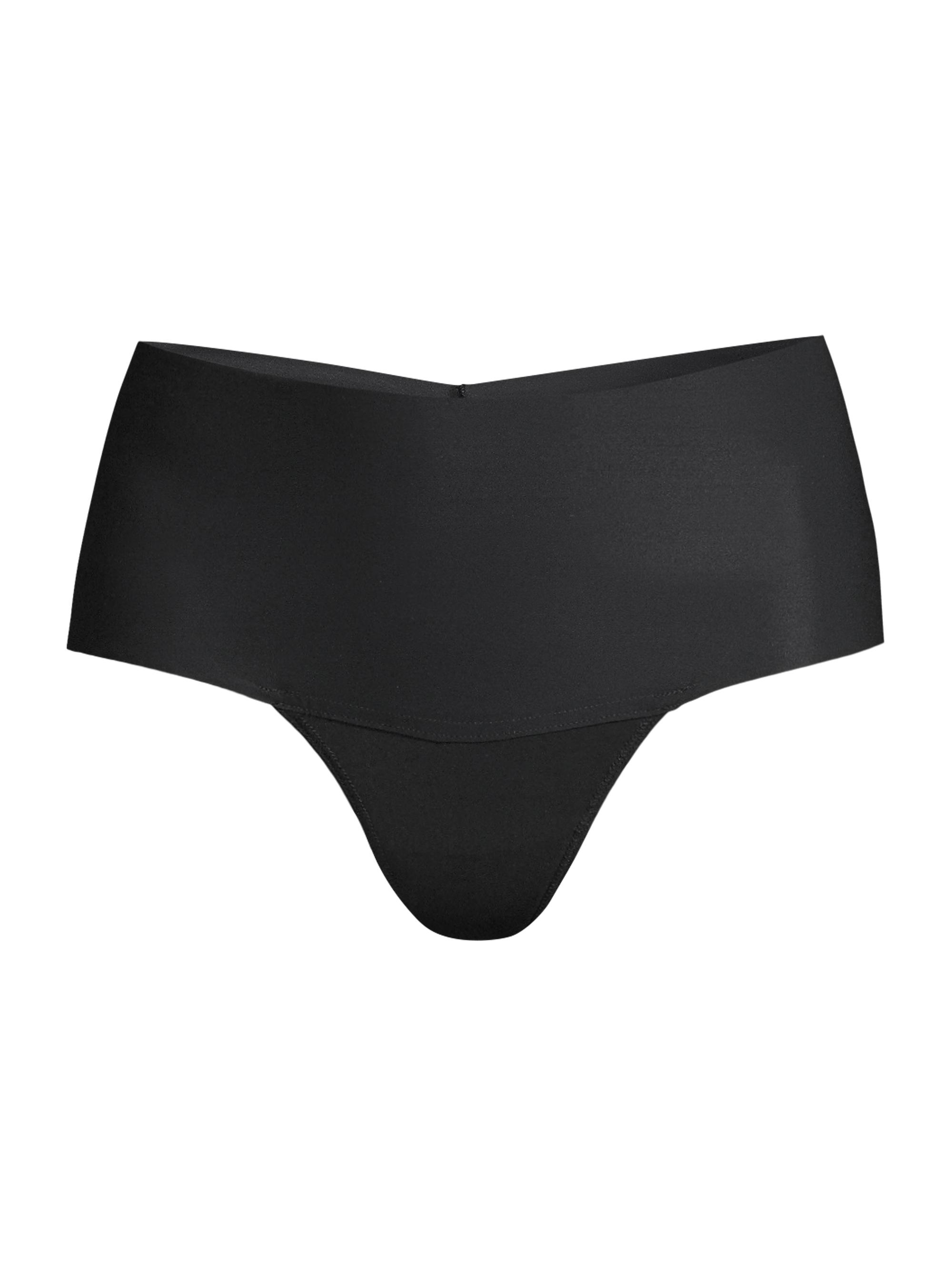 Hanky Panky Women's High-Rise Thong - Black