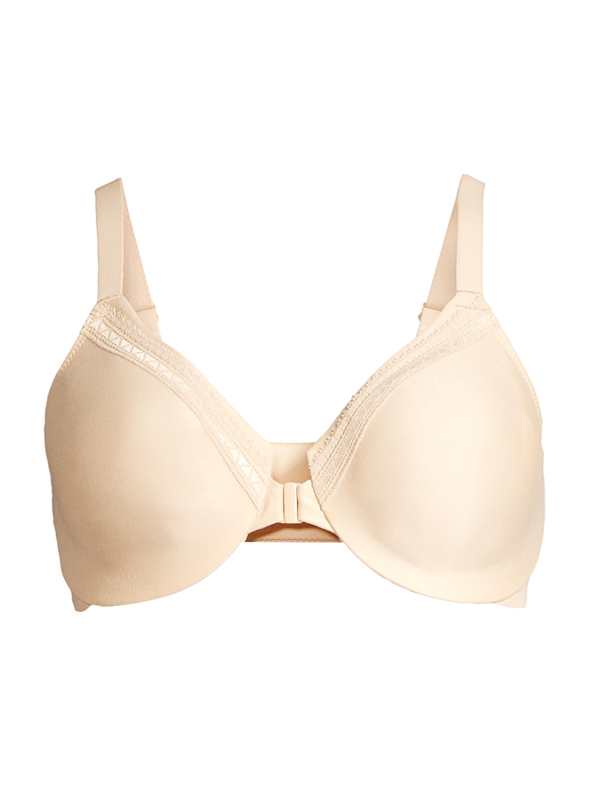Wacoal Women's Perfect Primer Front-Close Underwire Bra - Sand