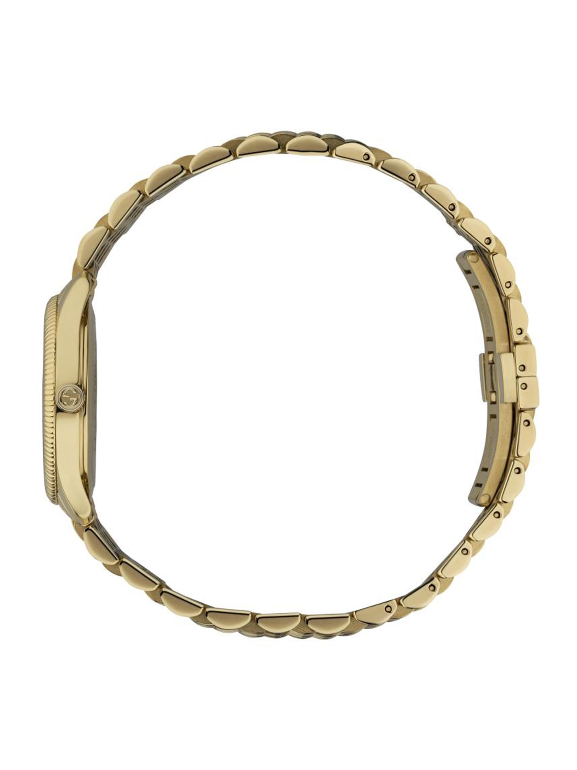 Gucci G-Timeless Slim Yellow Gold PVD Stainless Steel Bracelet