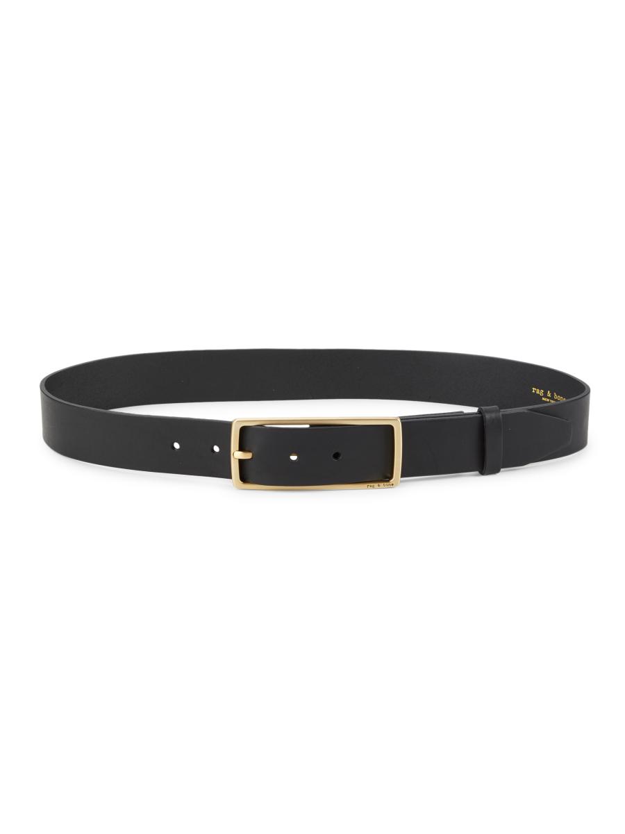 rag & bone Rebound Leather Belt | Saks Fifth Avenue