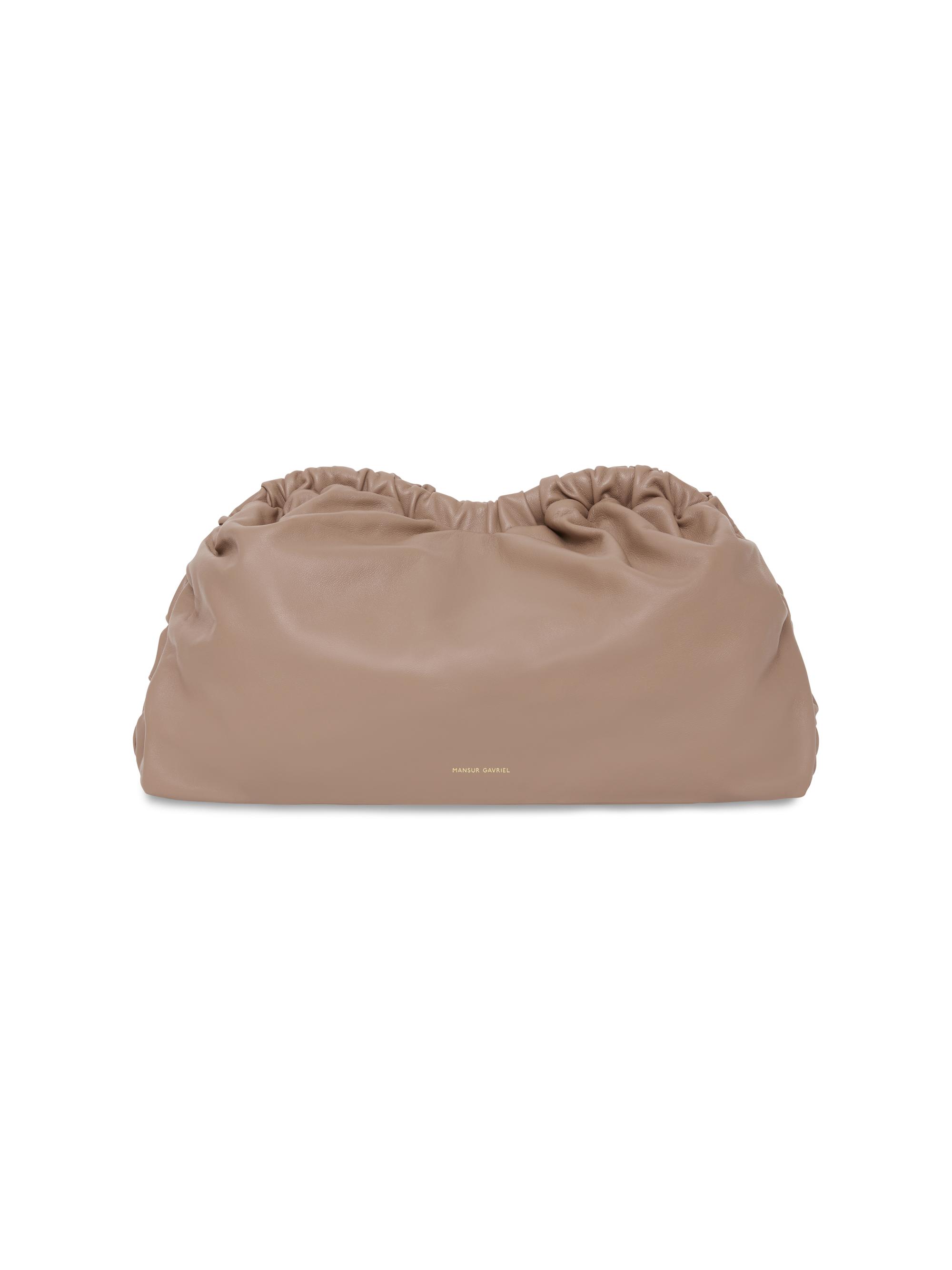 Mansur Gavriel Women's Cloud Leather Clutch - Biscotto
