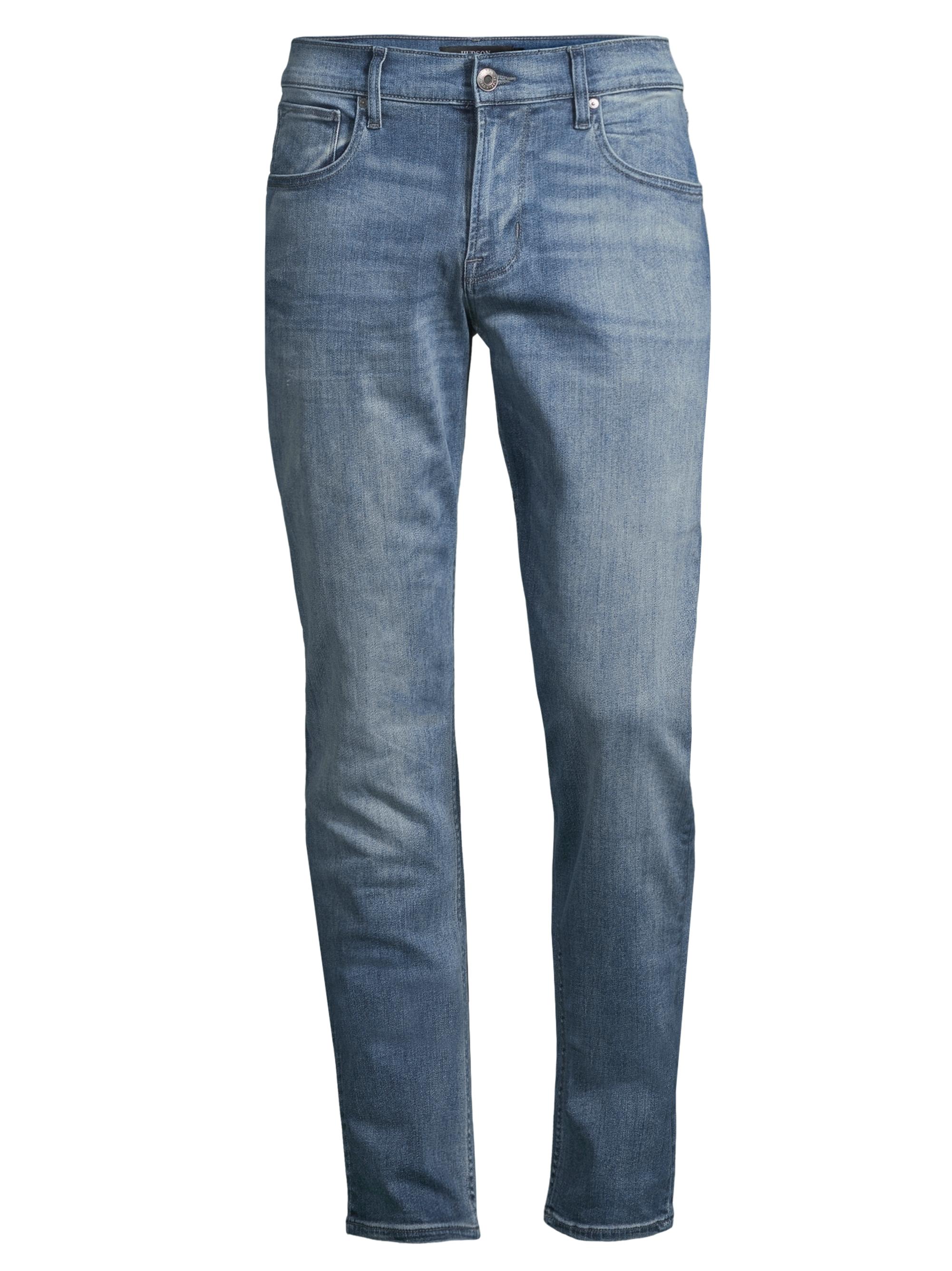 Hudson Jeans Men's Blake Faded Stretch Slim-Straight Jeans - Pacific