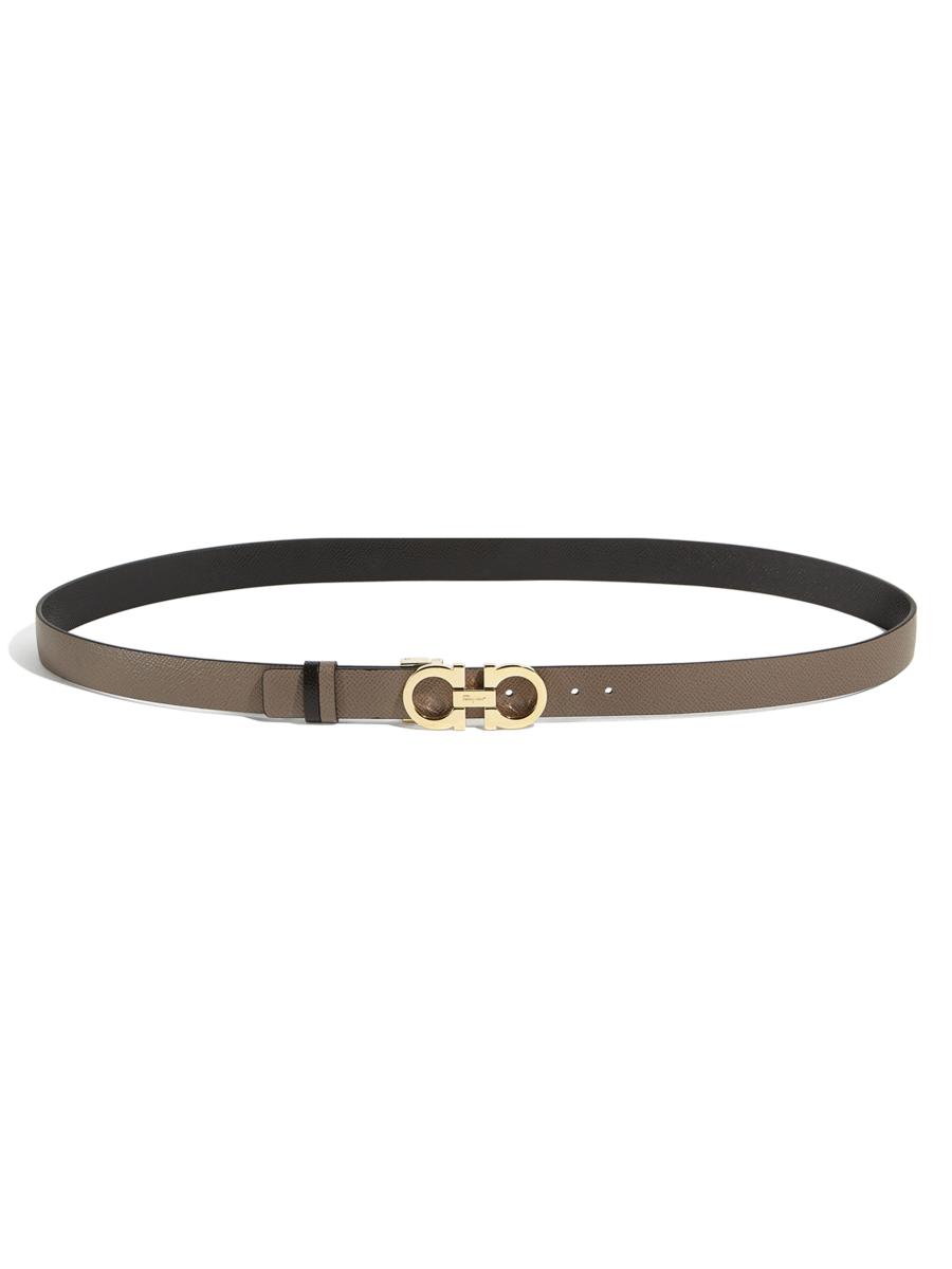 FERRAGAMO Gancini Adjustable Cut-to-Size Reversible Hammered