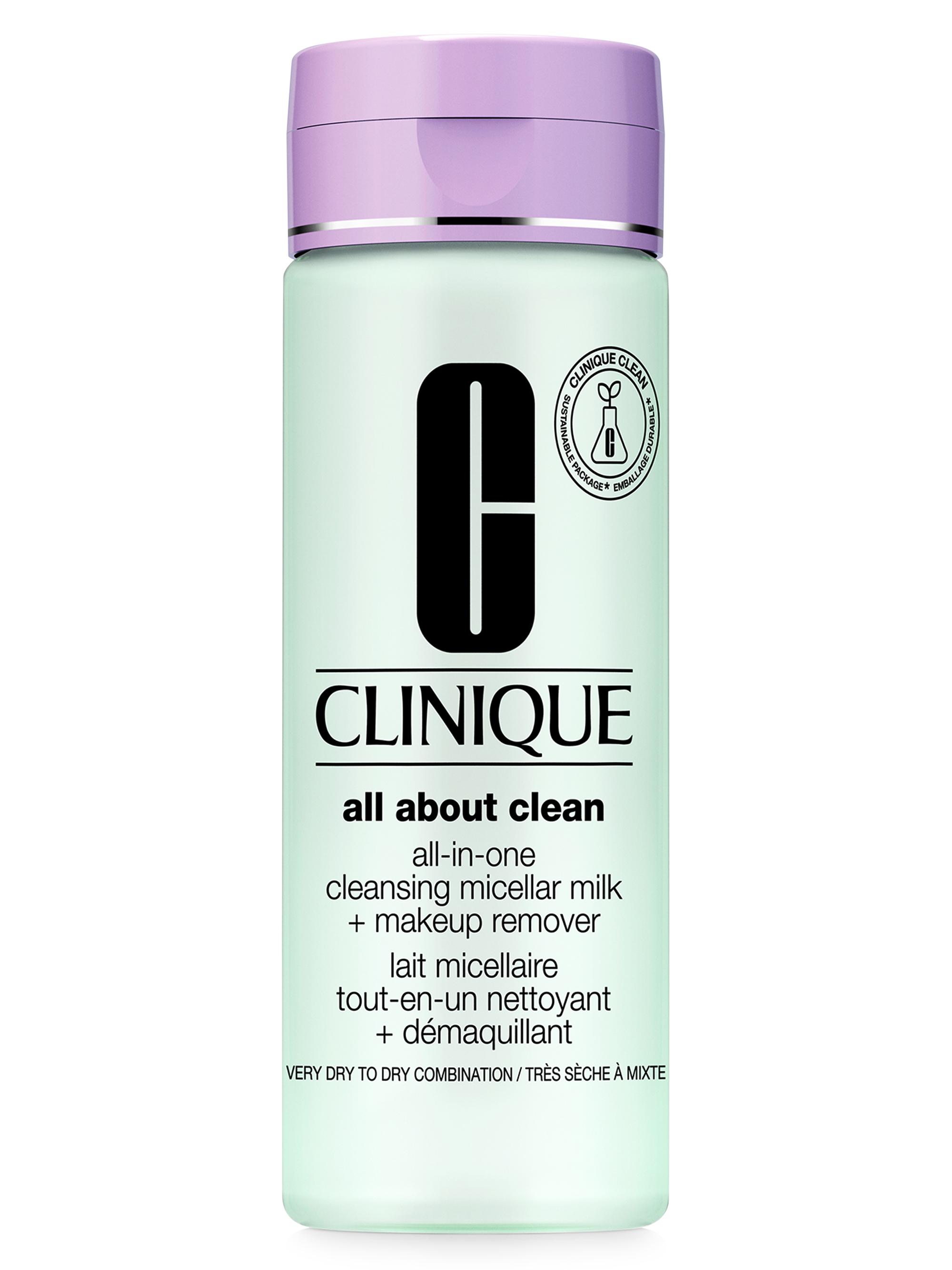 Clinique Women's All-In-One Cleansing Micellar Milk & Makeup Remover - Dry Combination 6.7 oz