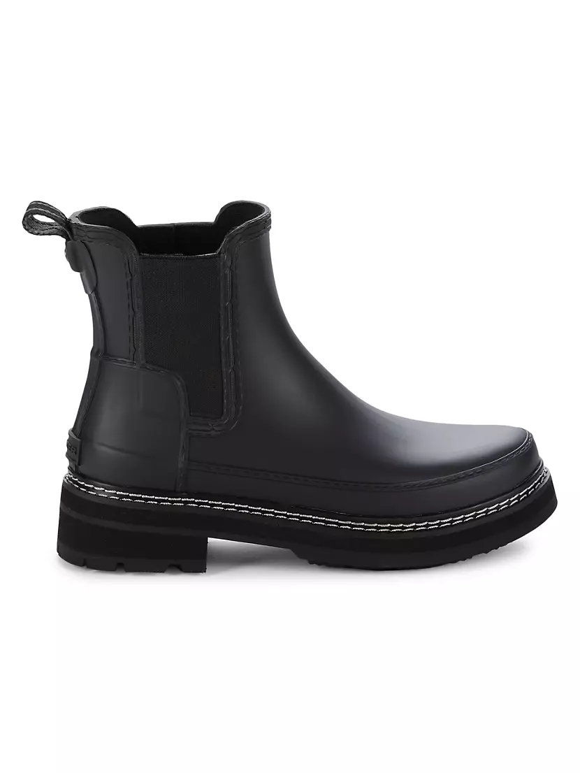 Hunter Rubber Chelsea Boots