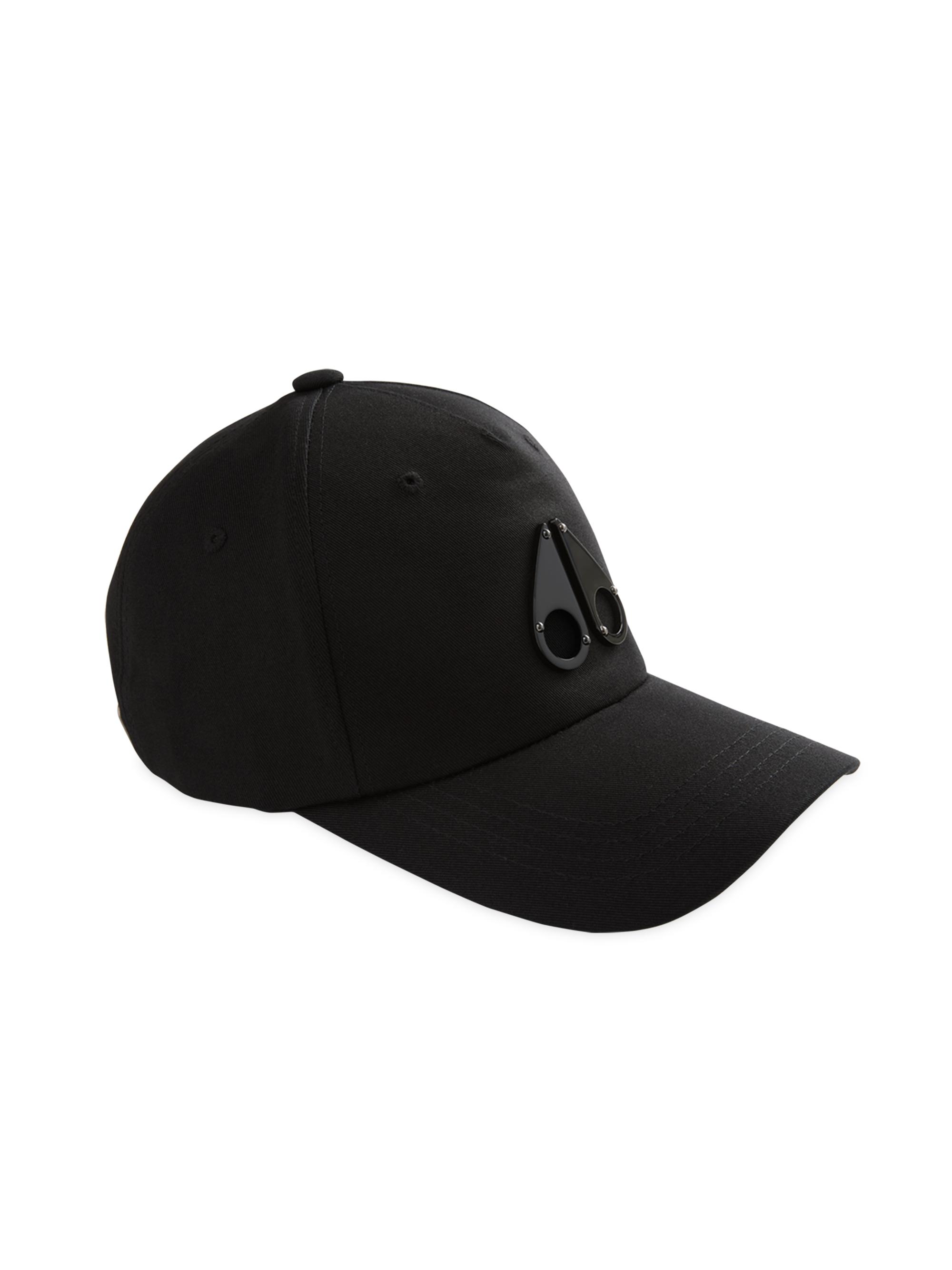 Moose Knuckles Men's Space Age Logo Icon Baseball Cap - Black
