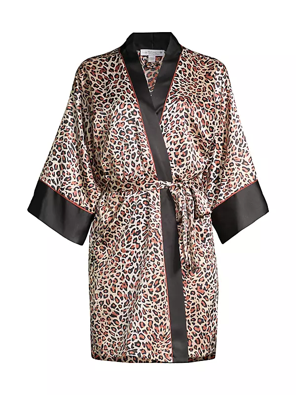 Baby It's You Leopard-Print Robe