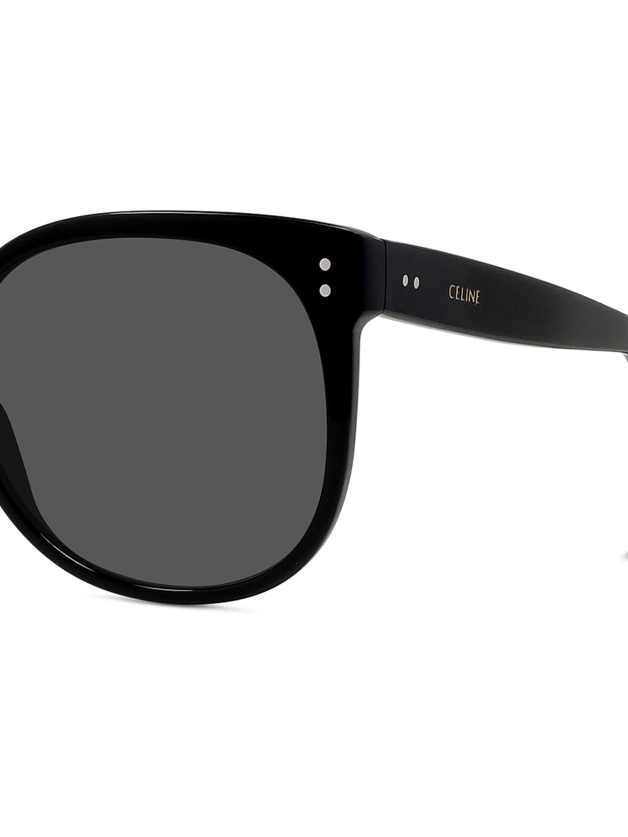 CELINE 58MM Round Cat-Eye Sunglasses | Saks Fifth Avenue display picture 1