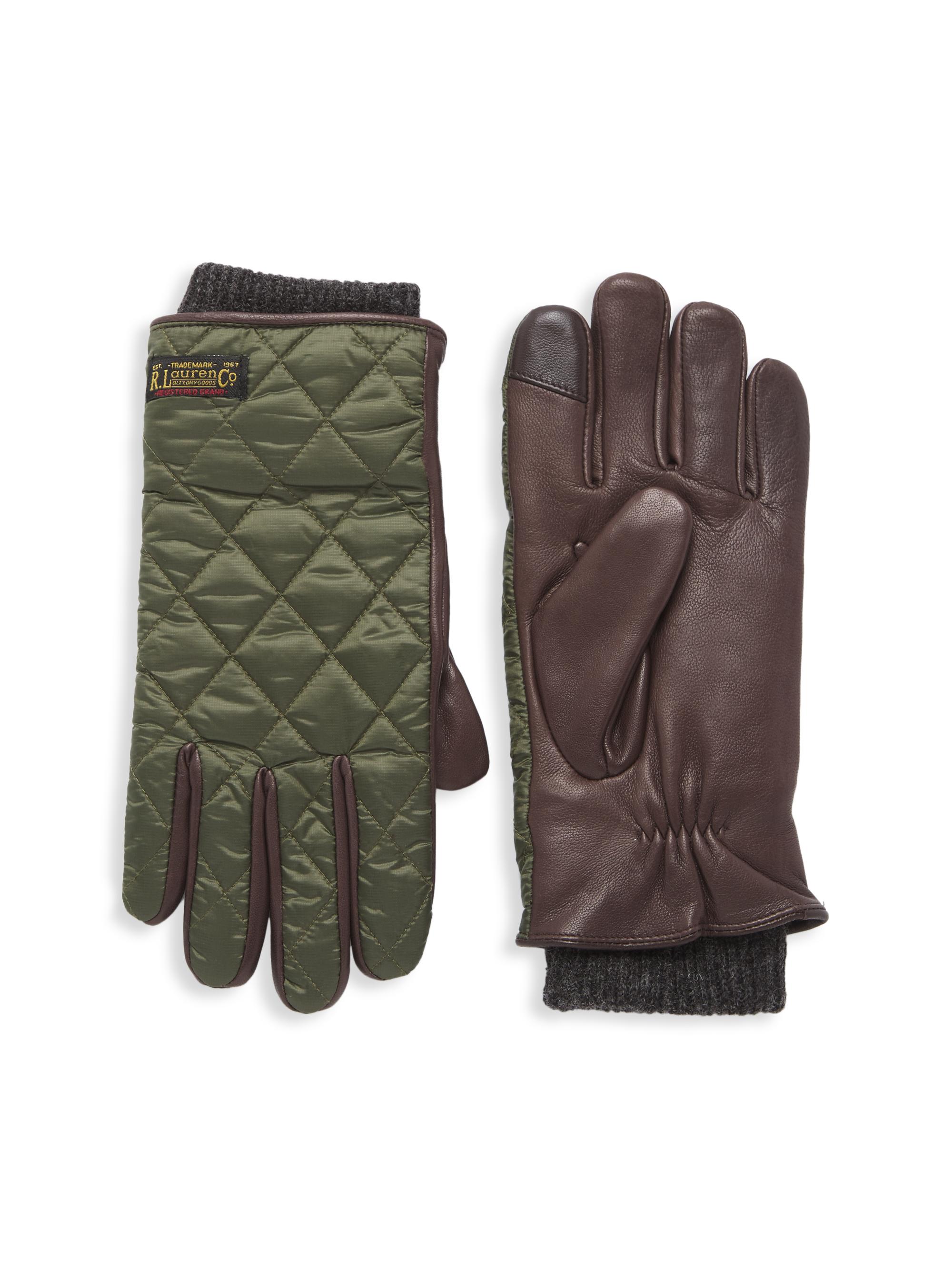Polo Ralph Lauren Touch Quilted Field Gloves Saks Fifth Avenue