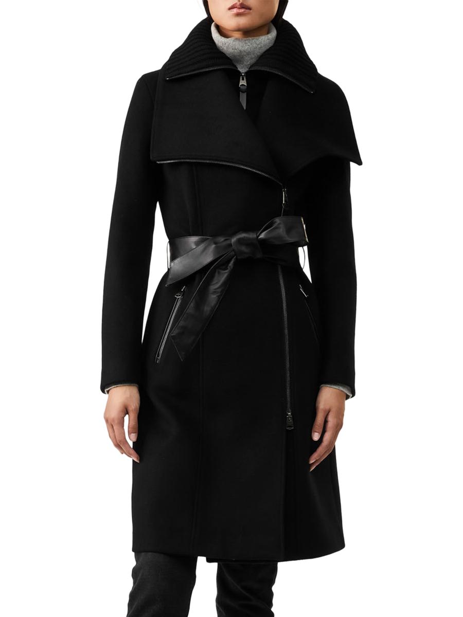 Shop Mackage Nori-K Double Collar Coat | Saks Fifth Avenue Shop Mackage Nori-K Double Collar Coat | Saks Fifth Avenue