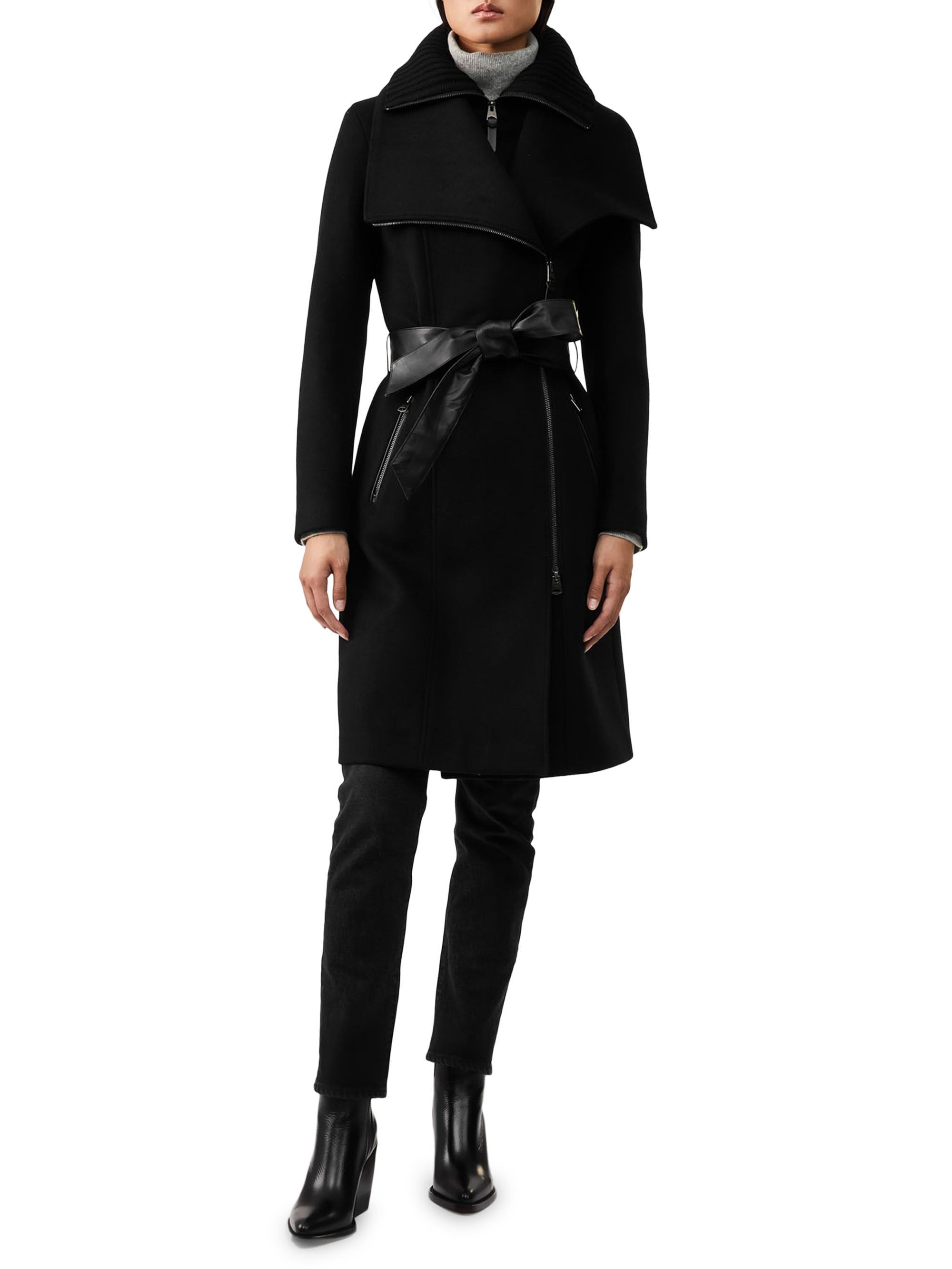 Mackage Nori-K Double Collar Coat | Saks Fifth Avenue