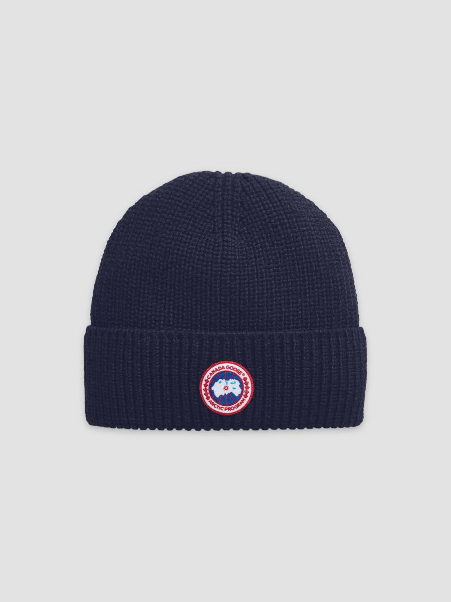 Canada Goose Arctic Logo Patch Wool Beanie | Saks Fifth Avenue display picture 3