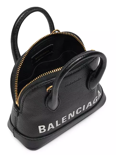 Ville XXS Top Handle Bag in Black Balenciaga