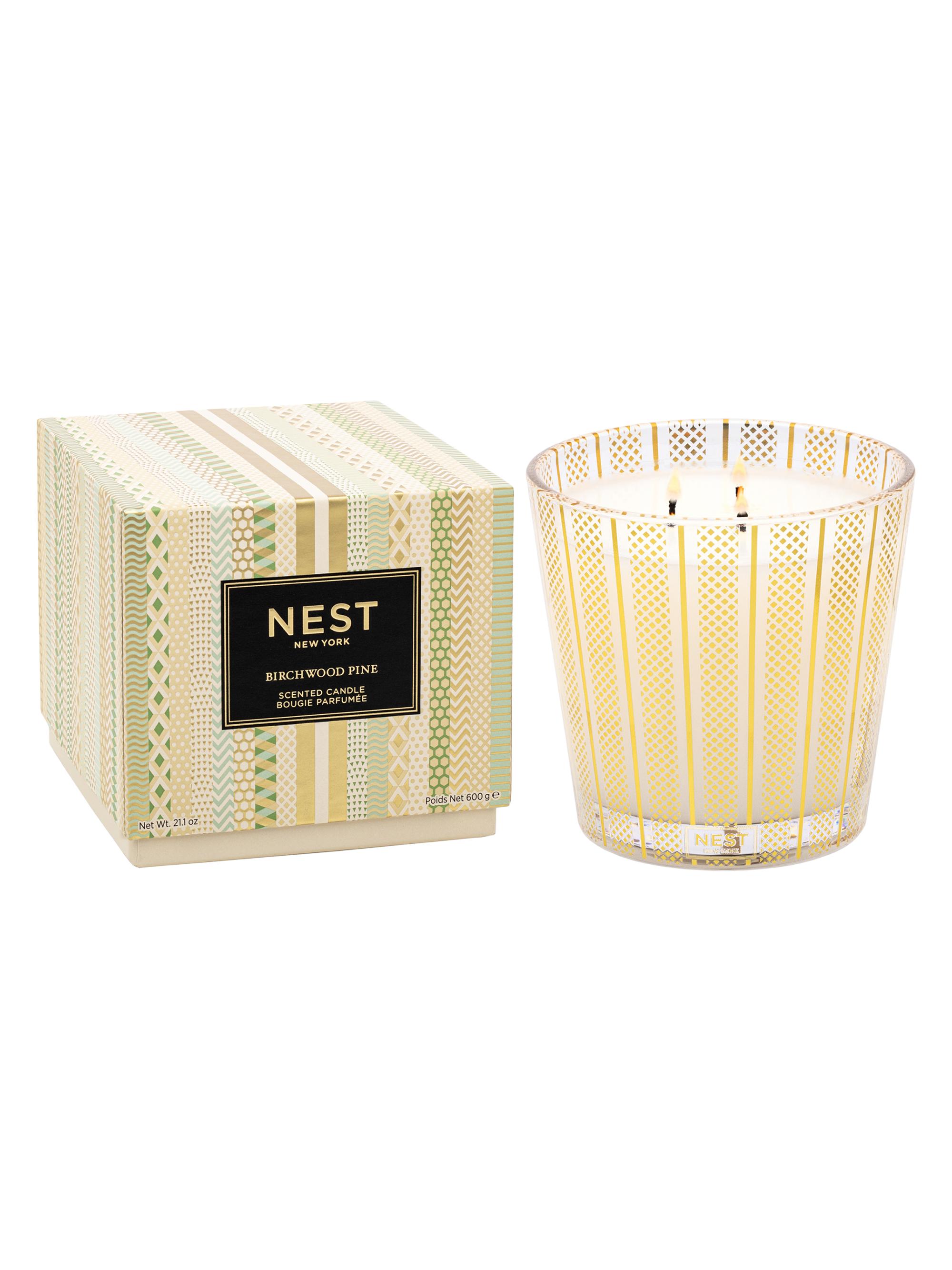 NEST New York Birchwood Pine 3-Wick Scented Candle