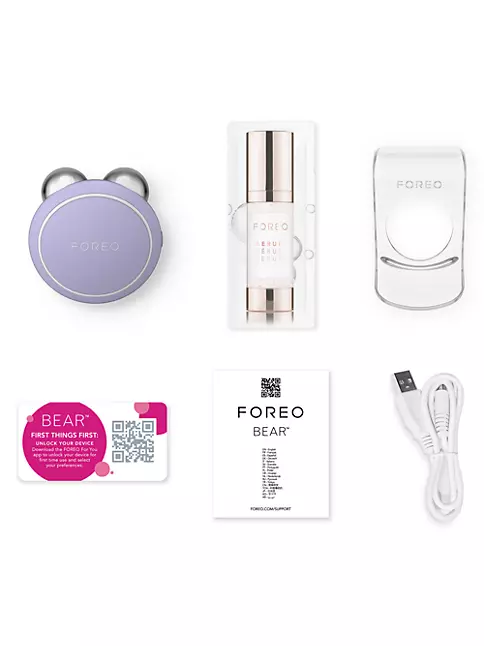 Shop Foreo BEAR Mini Fifth Avenue Microcurrent Saks Device Facial | Toning Smart