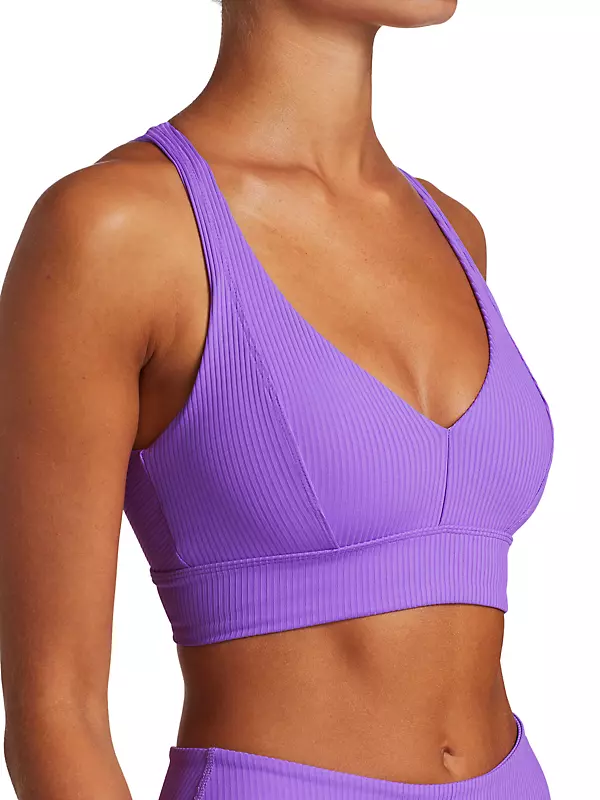 Year of Ours Veronica V Sports Bra Baby Blue