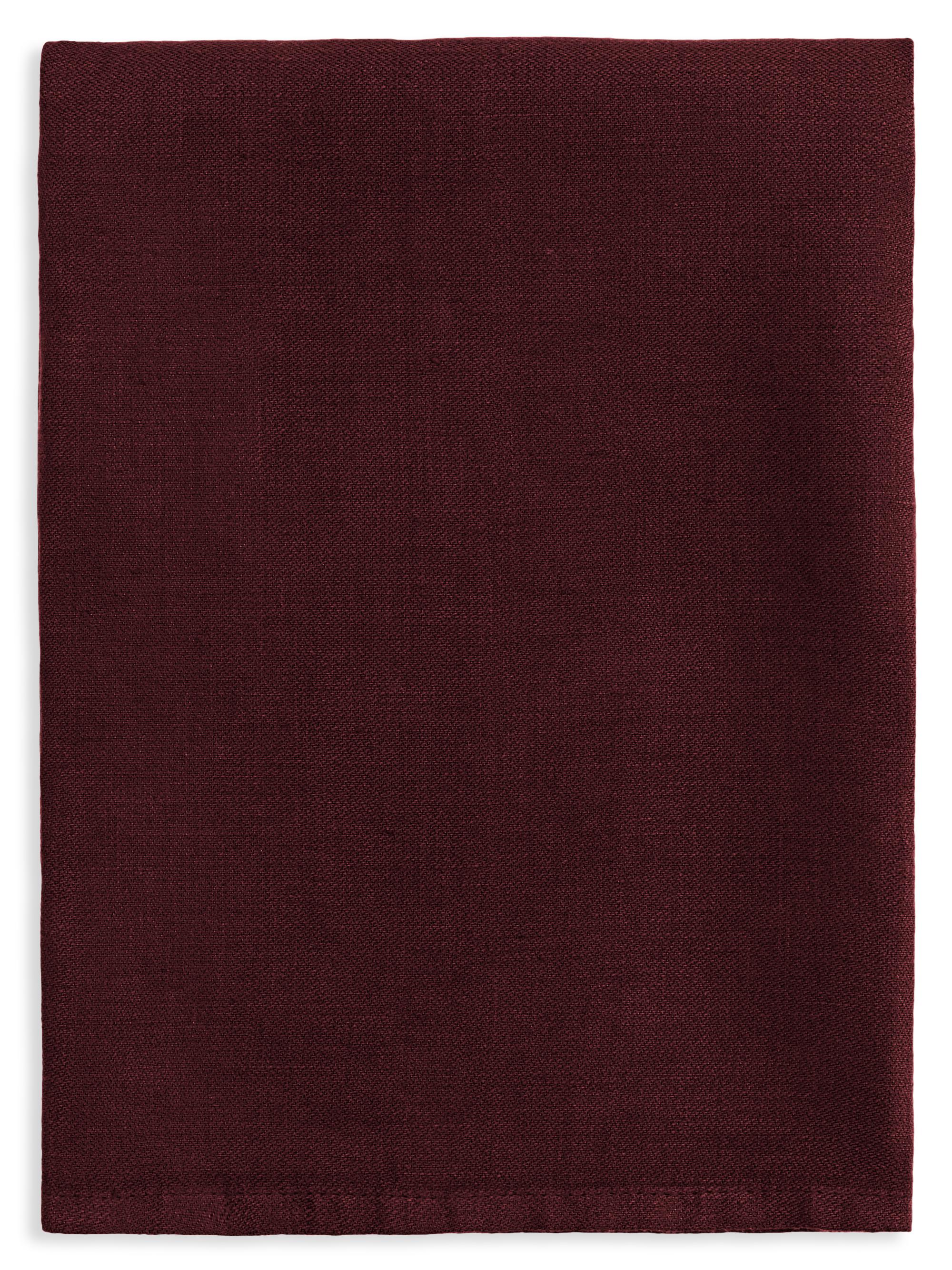 L'Objet 4-Piece Linen Sateen Napkin Set
