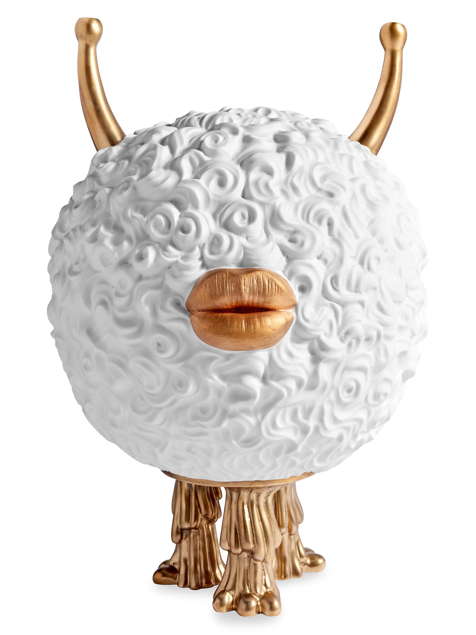 L'Objet Haas 24K Goldplated & Porcelain Monster Incense Burner