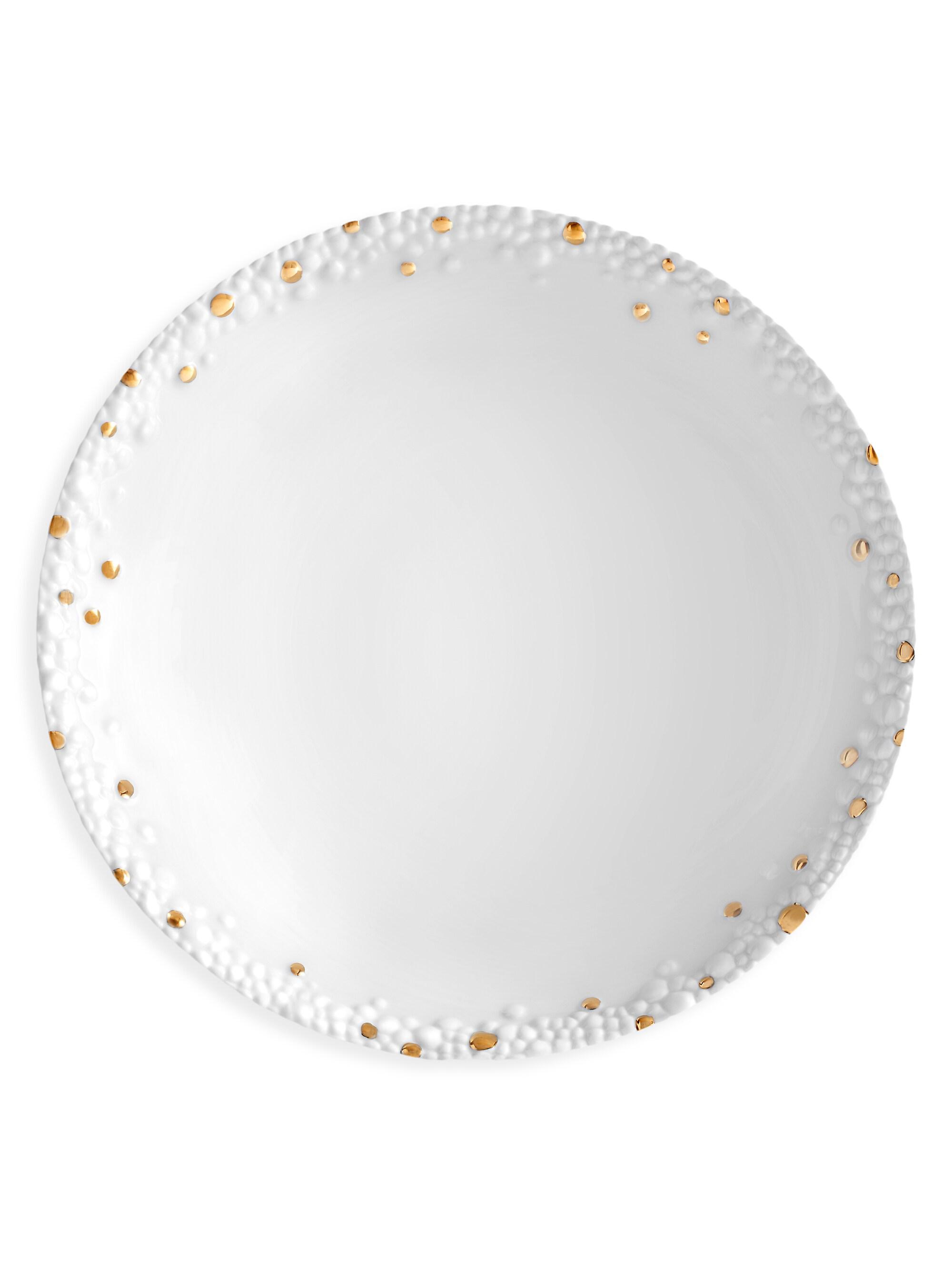 L'Objet Haas Mojave 24K Gold & Porcelain Soup Bowl