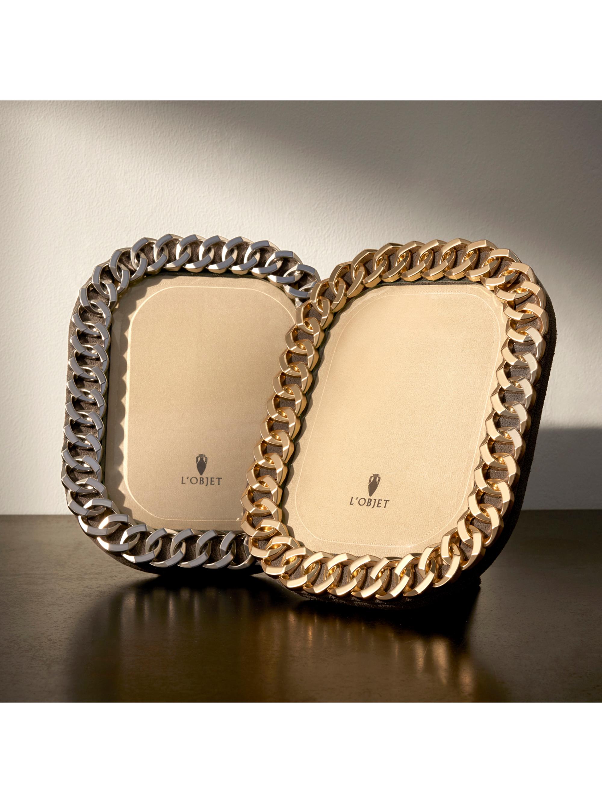 Cuban Link Platinum Picture Frame