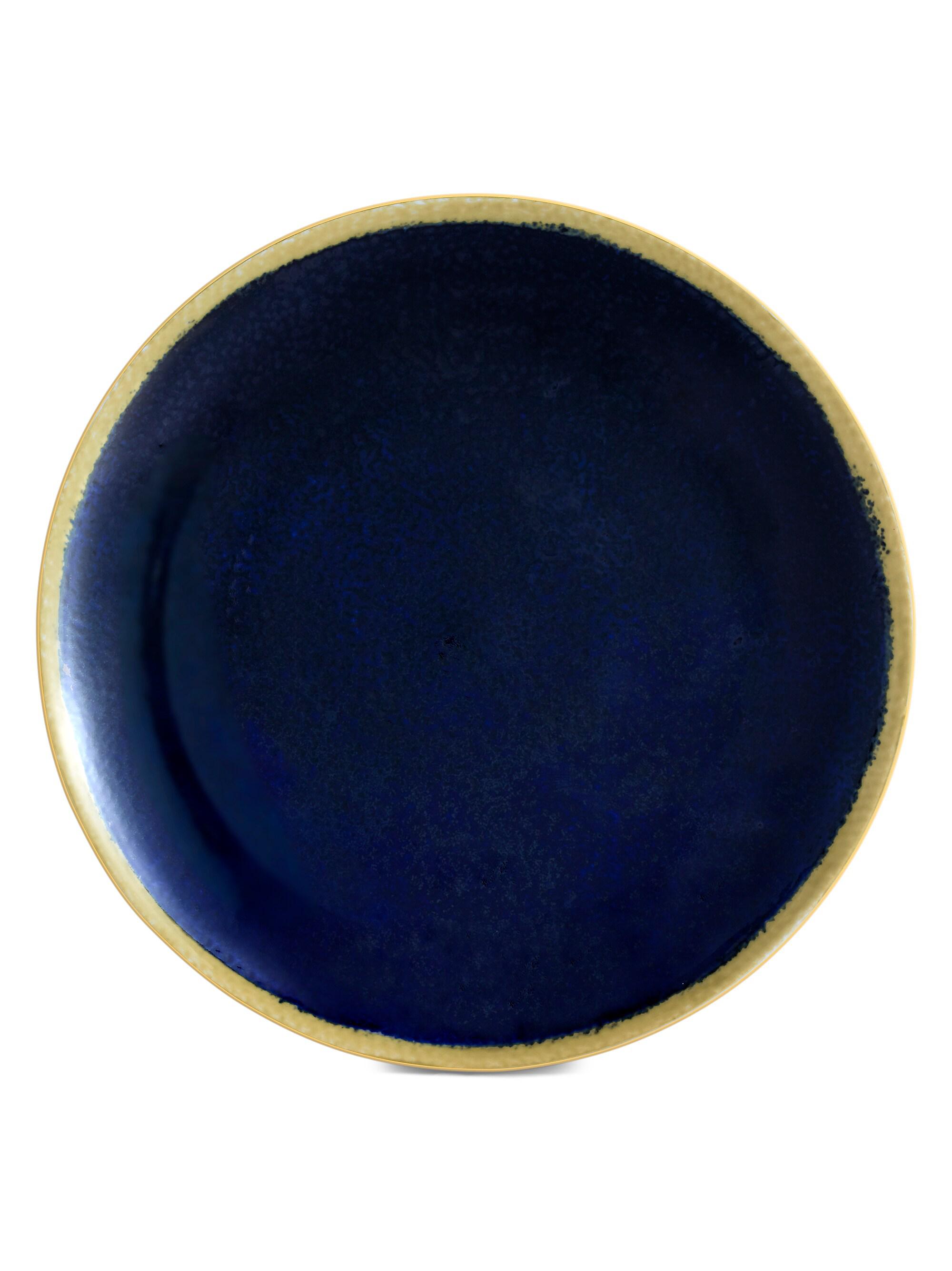 L'Objet Zen Forest 24K Gold & Porcelain Dessert Plate