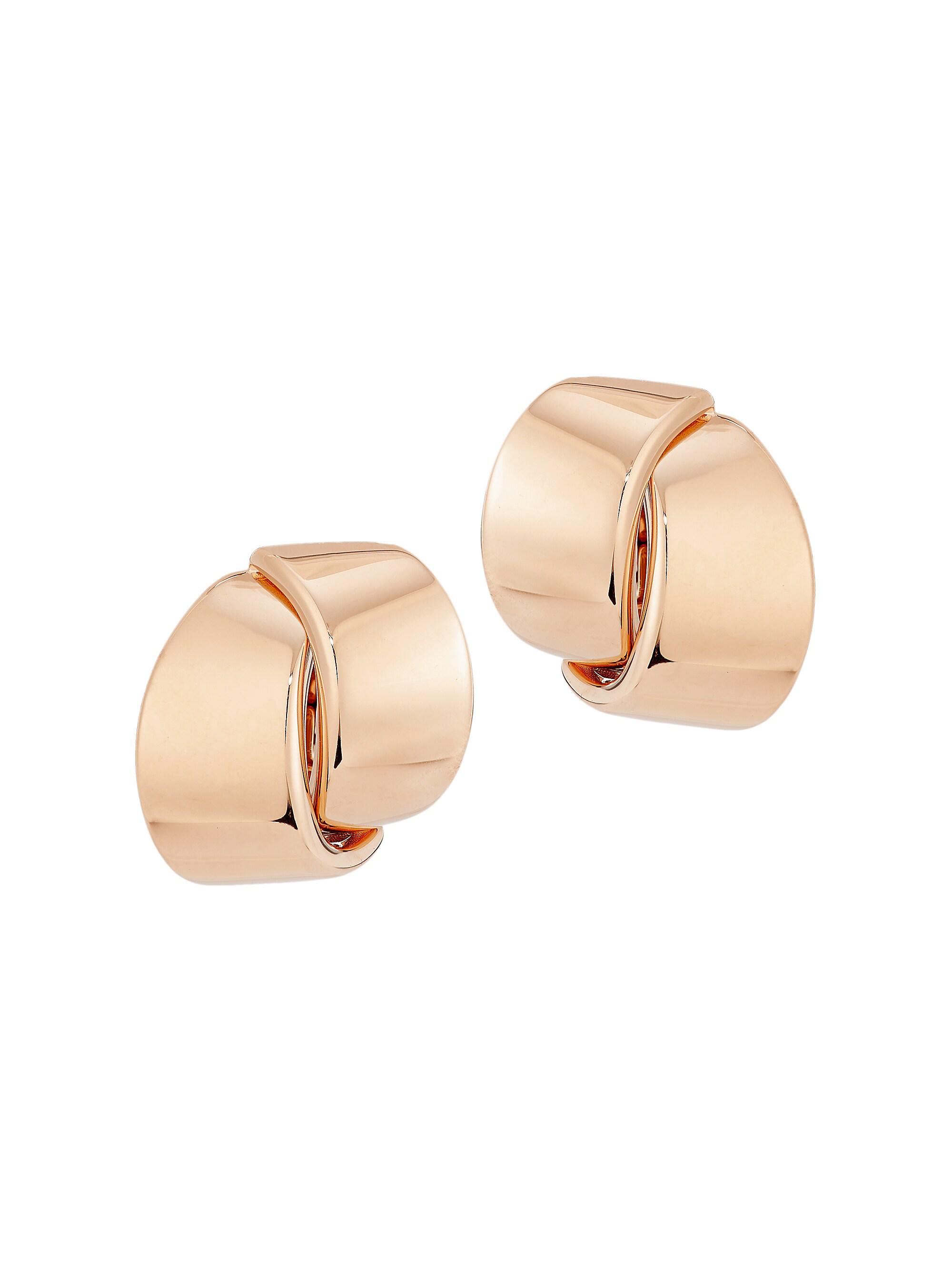Vhernier Women's Abbraccio 18K Rose Gold Clip-On Earrings - Rose Gold