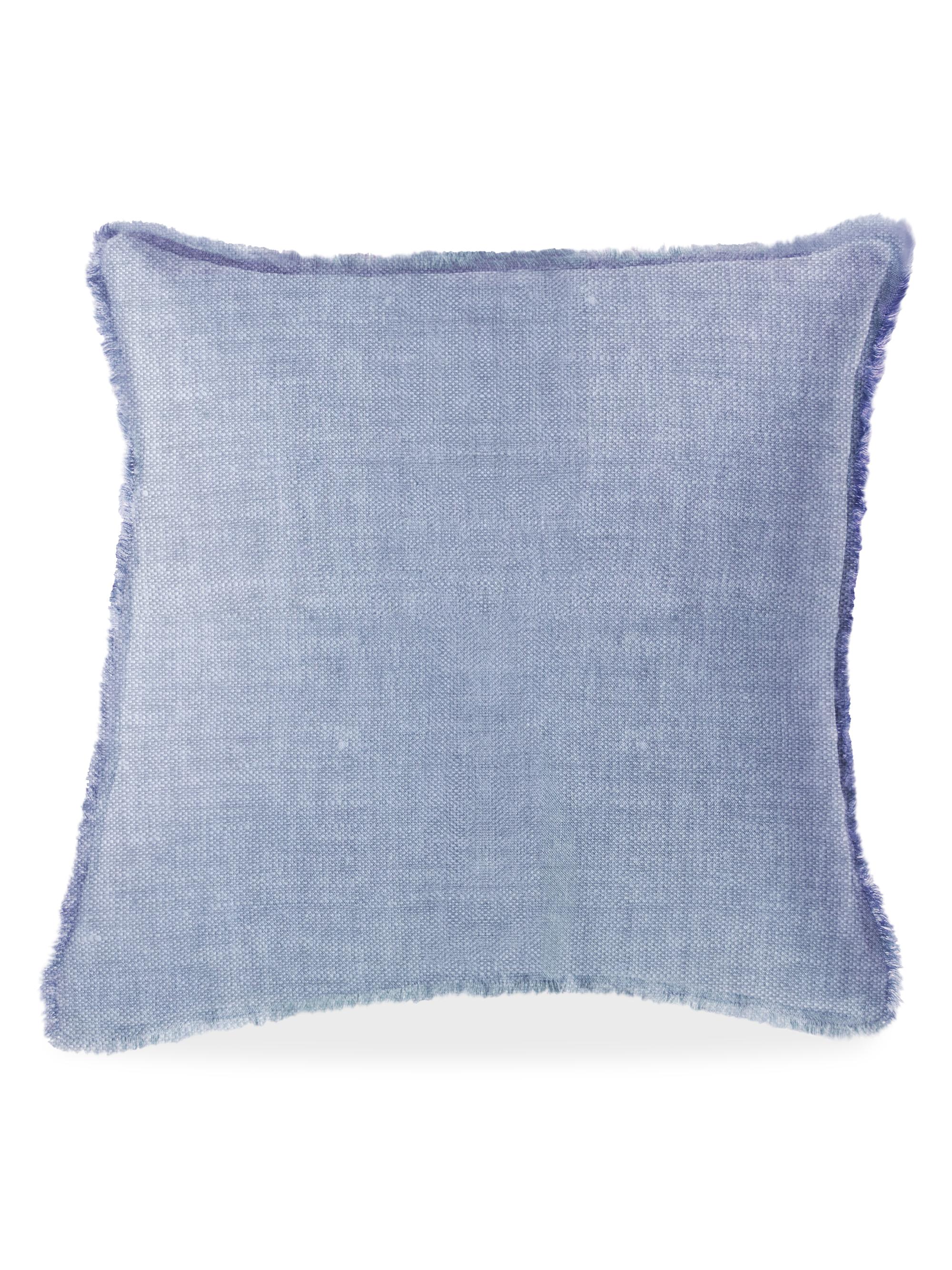Anaya Chambray Soft Linen Pillow Small