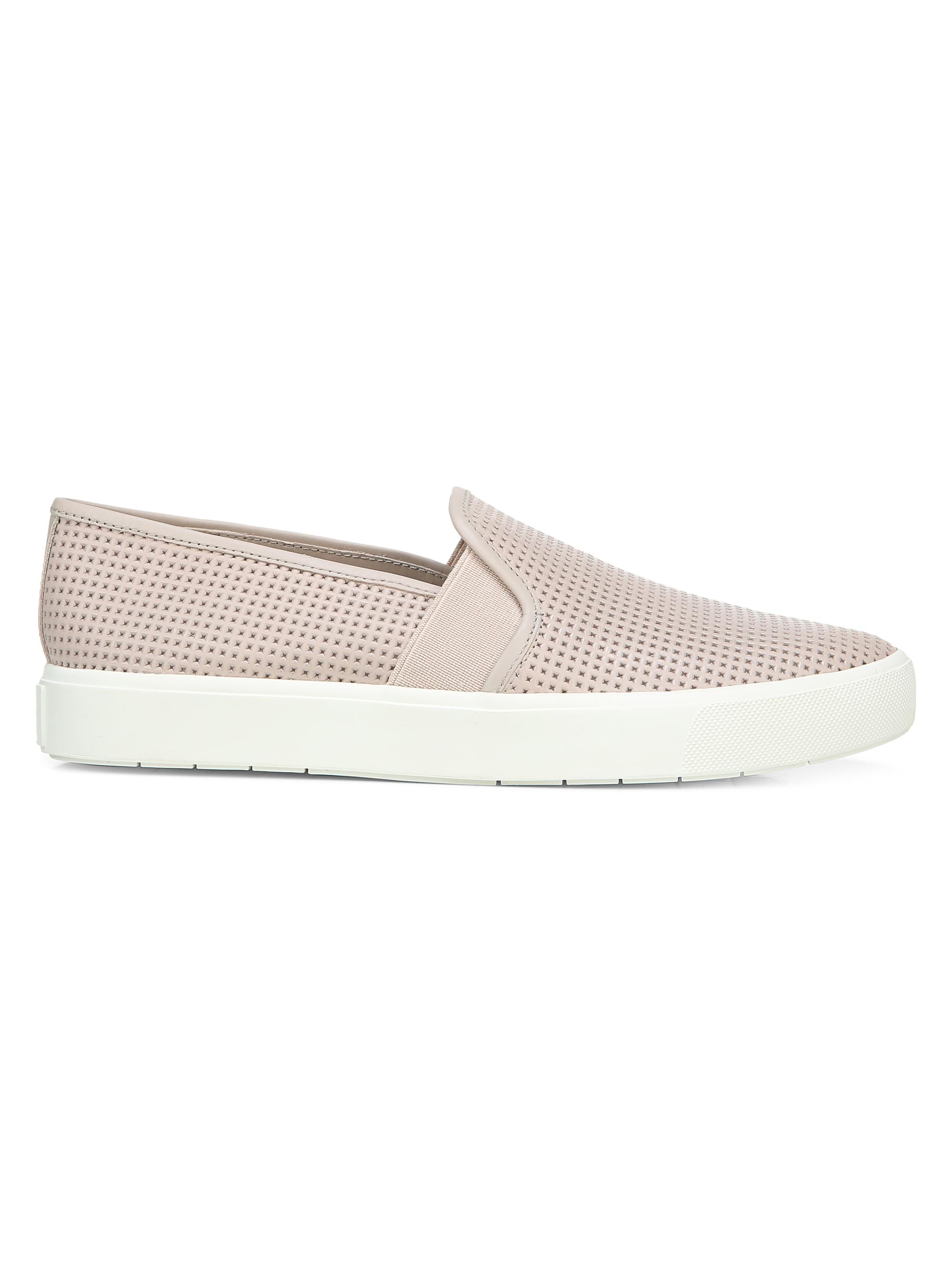 Vince Women's Blair Perforated Leather Slip-On Sneakers - Marble