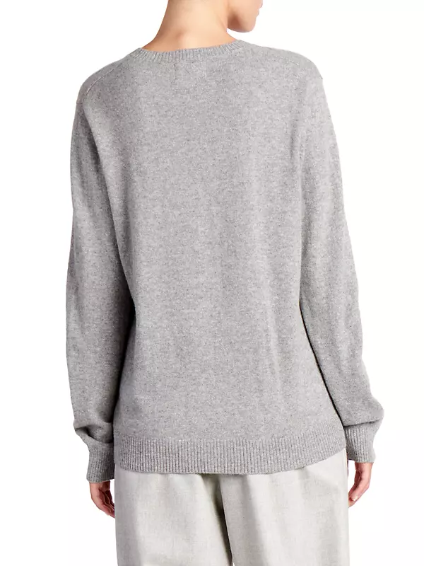 New Serafini V-Neck Cashmere Sweater