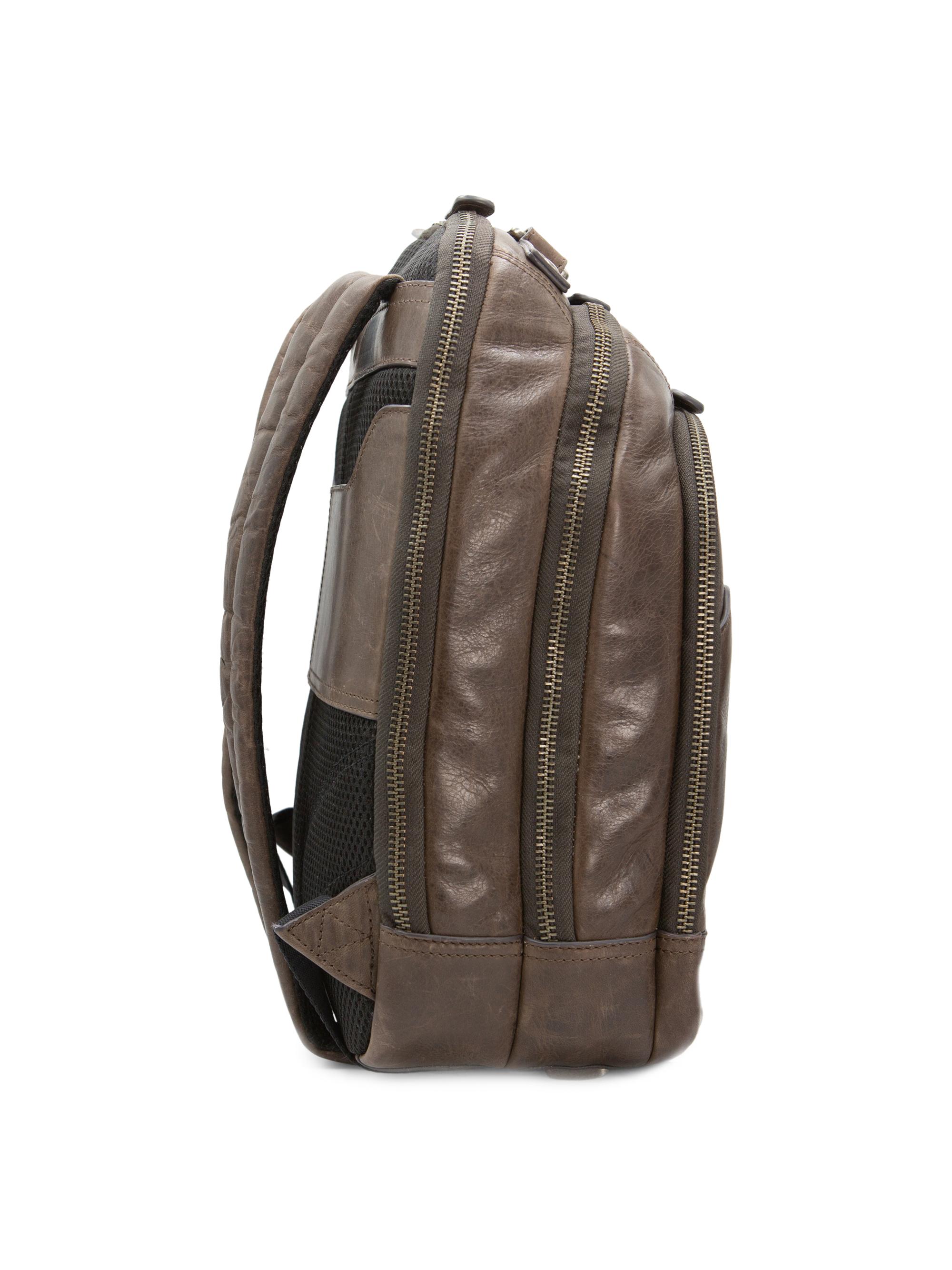 Frye Logan Multi Zip Leather Backpack | Saks Fifth Avenue display picture 1
