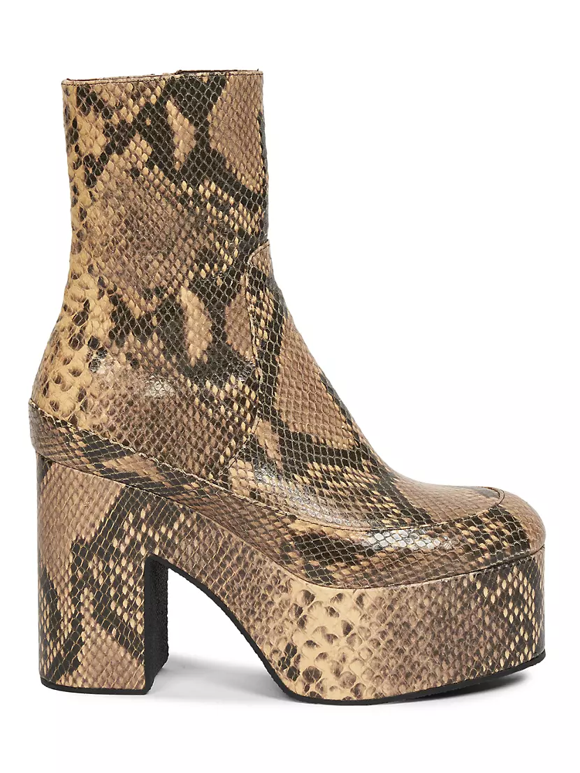Snakeskin Clothing, Boots, Bikinis, and Accessories on