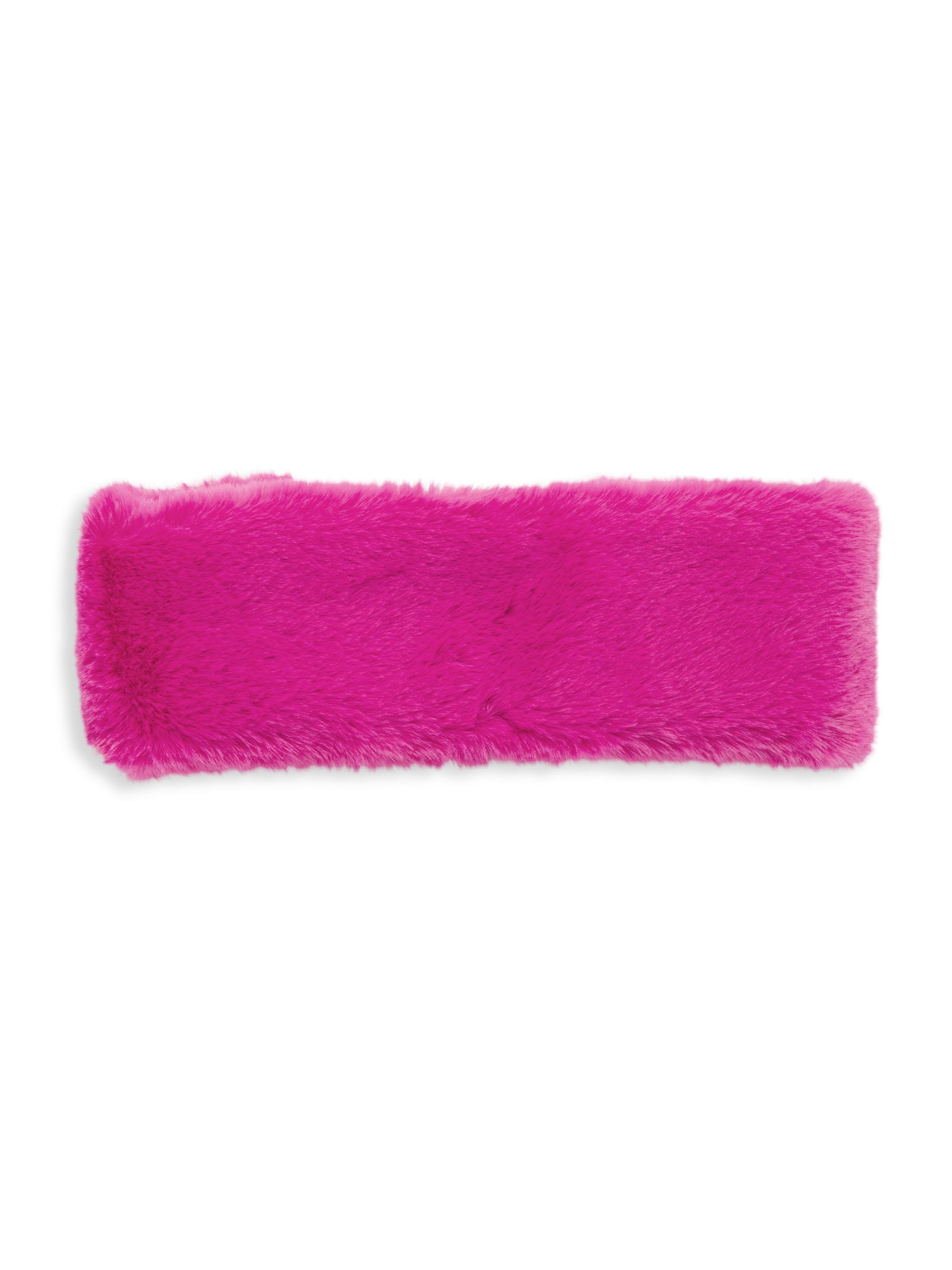 Apparis Women's Eleni Faux Fur Headband - Noir