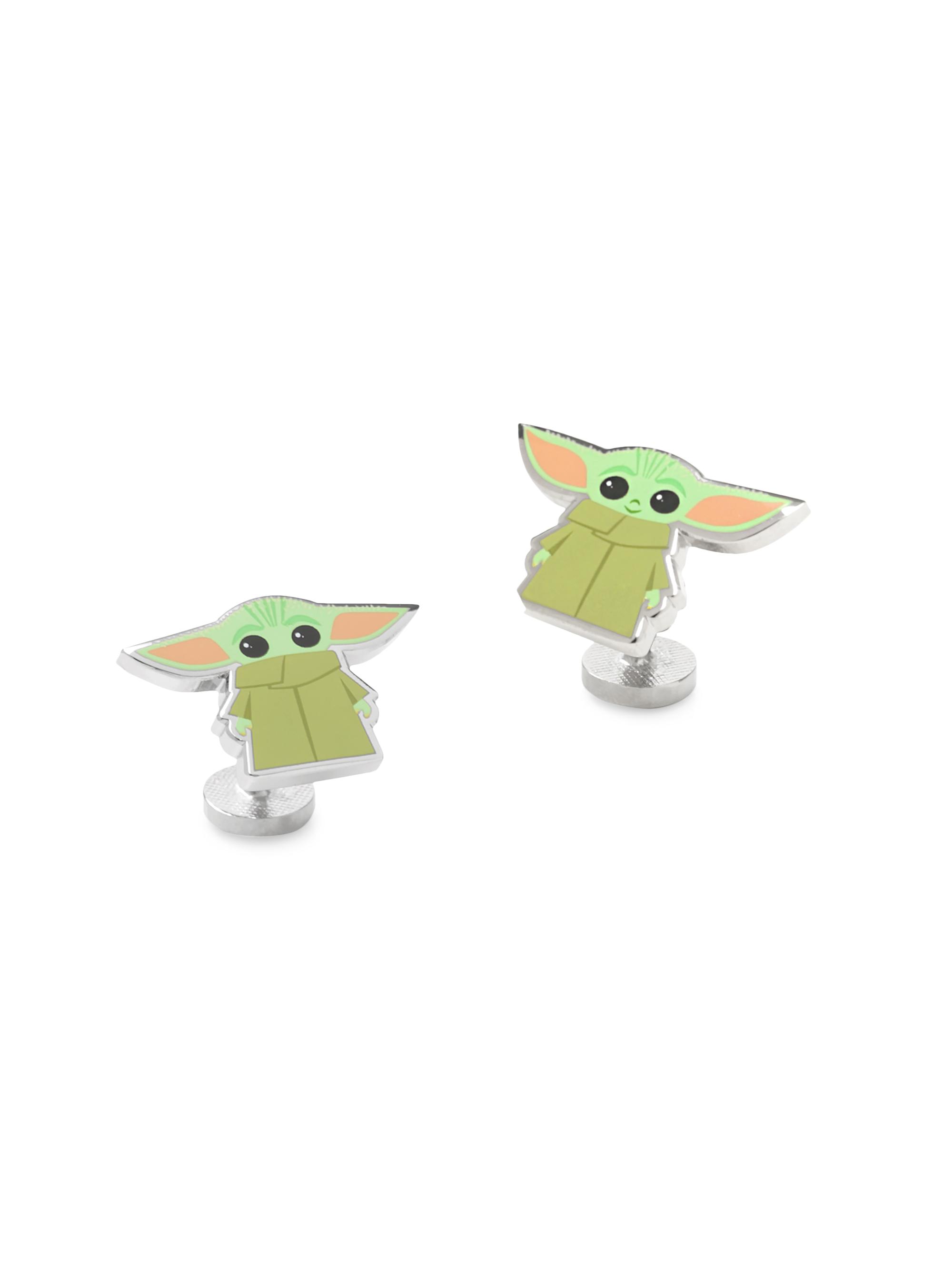 Cufflinks, Inc. Men's Star Wars The Child Cufflinks - Green