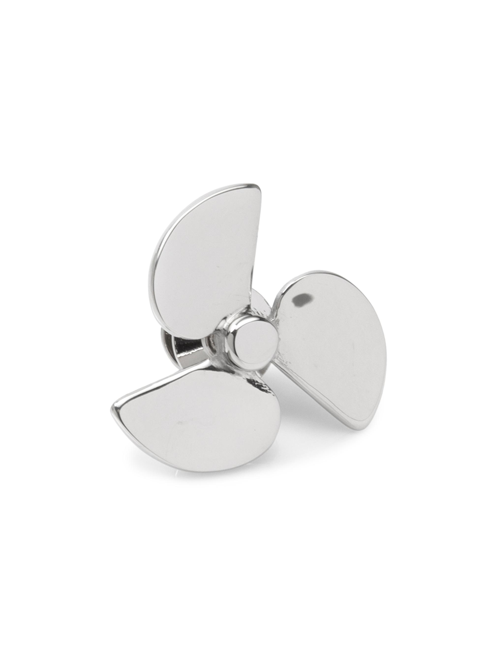 Cufflinks, Inc. Men's Ox & Bull Trading Co. Propeller Pin - Silver