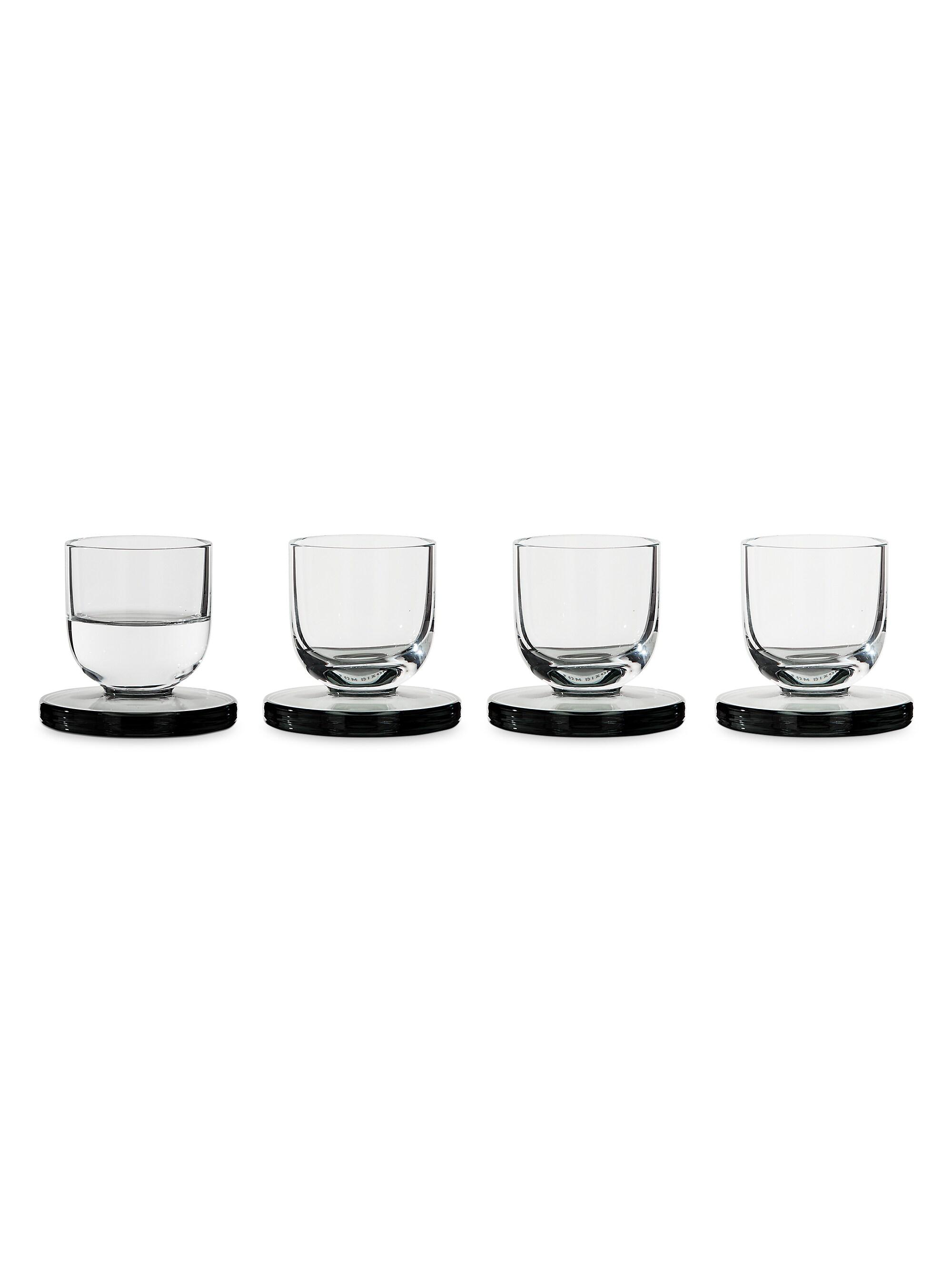 Tom Dixon Puck 4-Piece Shot Glass Set