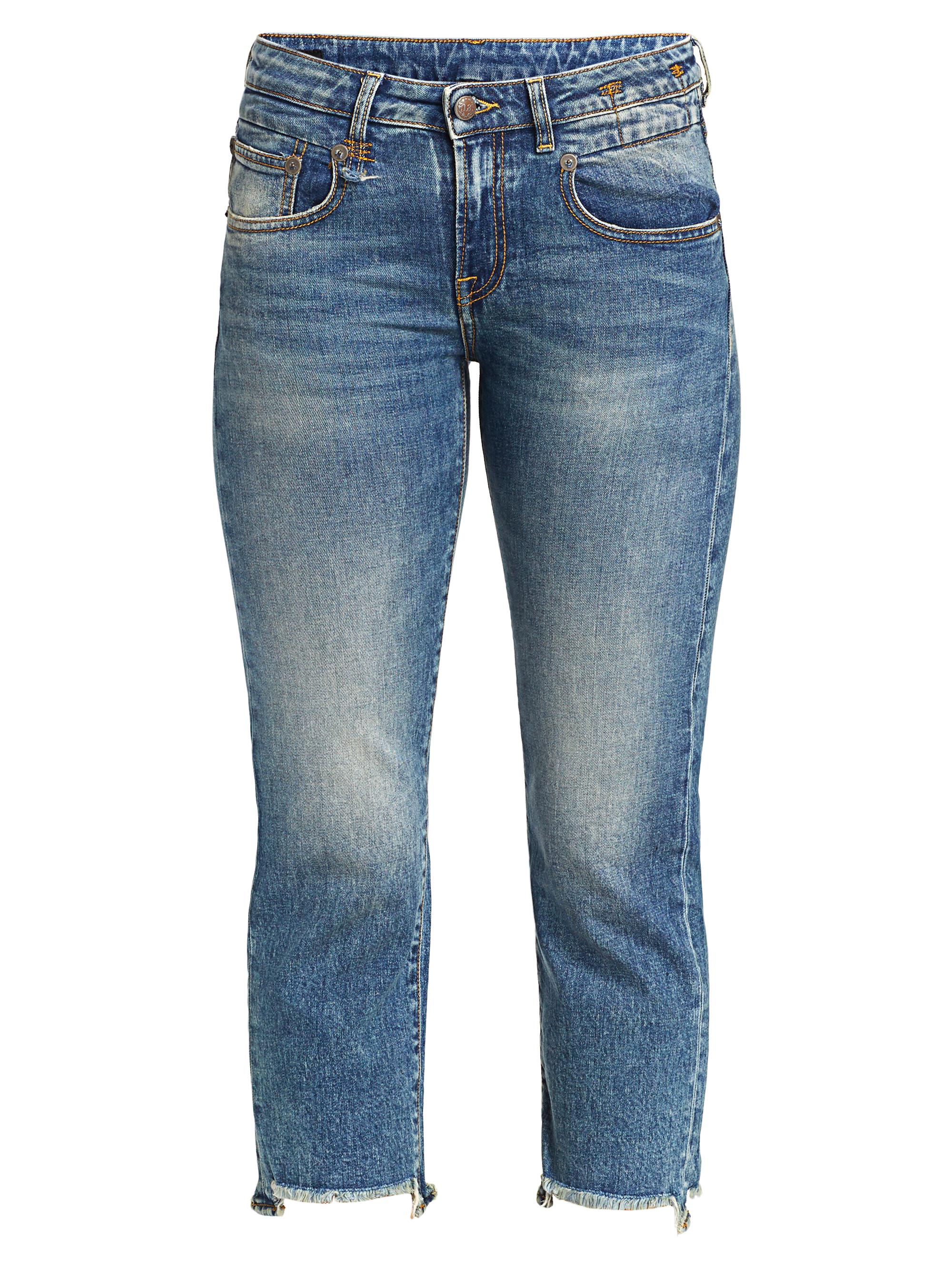 R13 Women's Boy Straight Jeans - Howell Indigo
