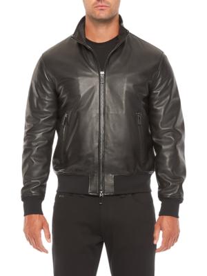 EMPORIO ARMANI - Leather Jacket