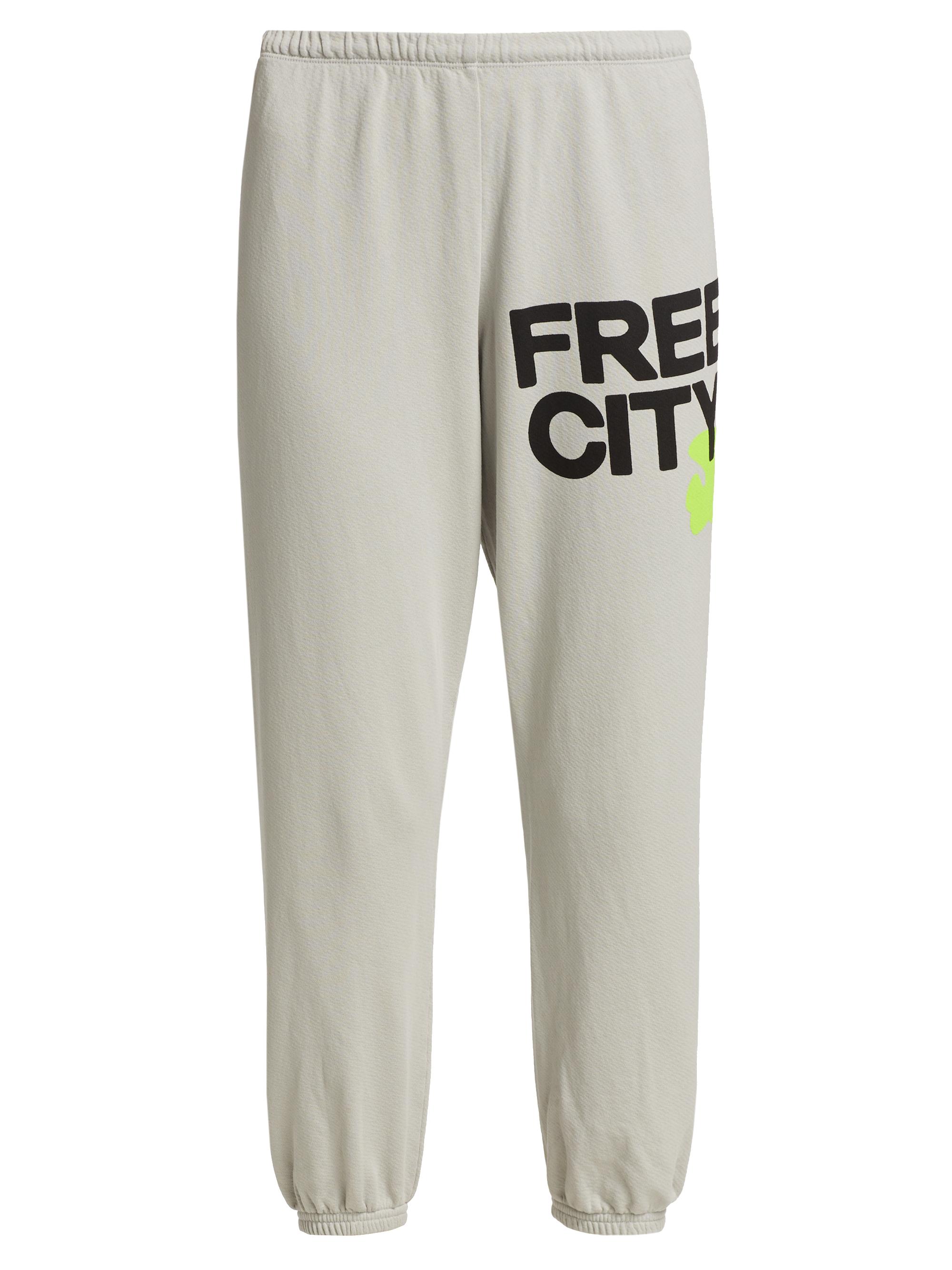 Freecity Women's Logo Cotton Sweatpants - Stardust