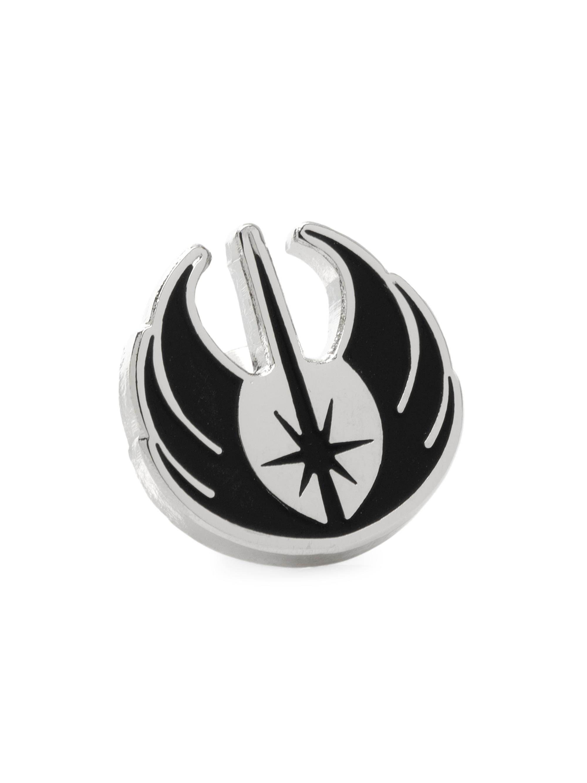 Cufflinks, Inc. Men's Star Wars Jedi Symbol Lapel Pin - Silver