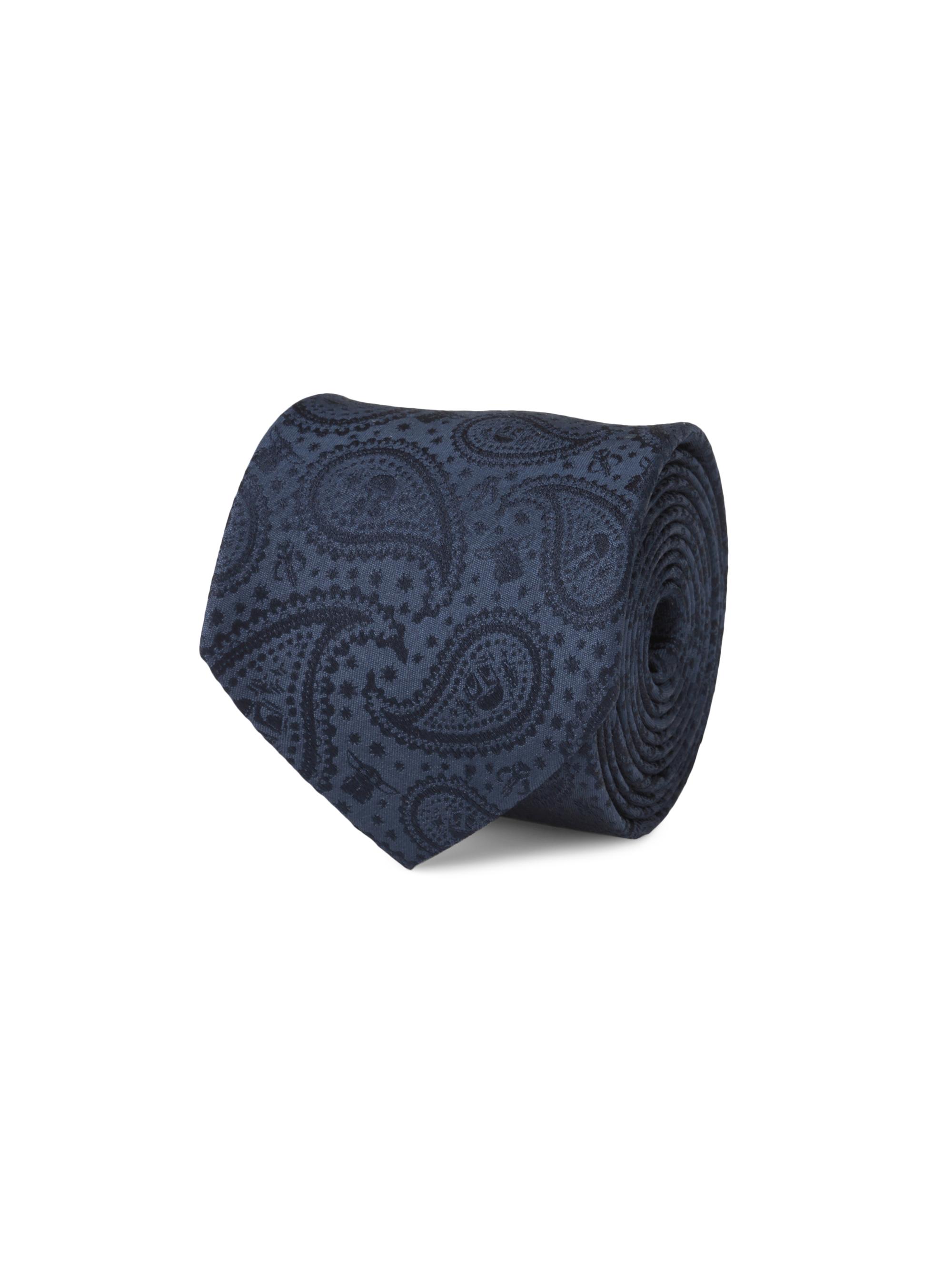 Cufflinks, Inc. Men's Star Wars Mandalorian The Child Paisley Tie - Navy