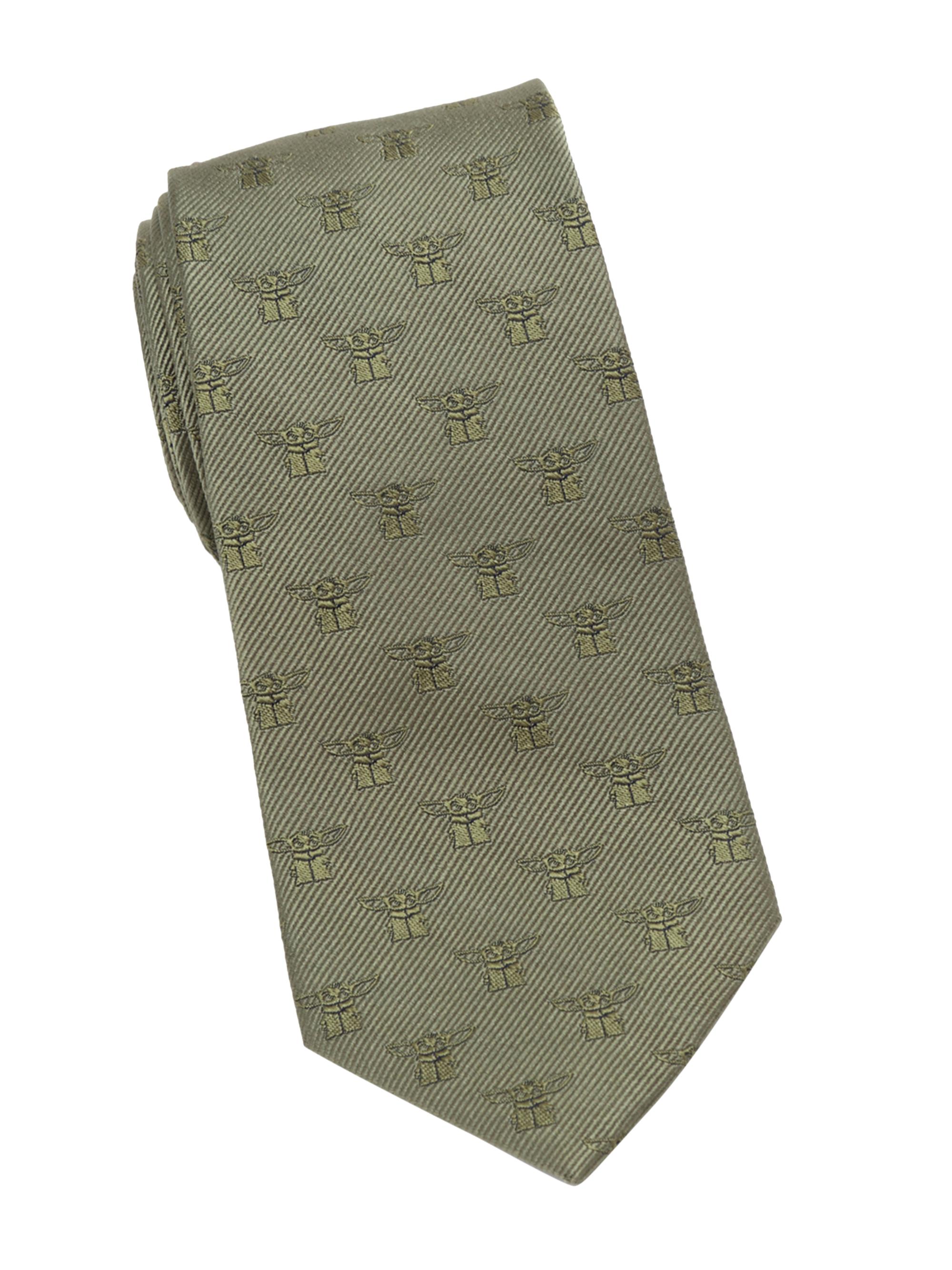 Cufflinks, Inc. Men's Star Wars The Child Silk Tie - Green